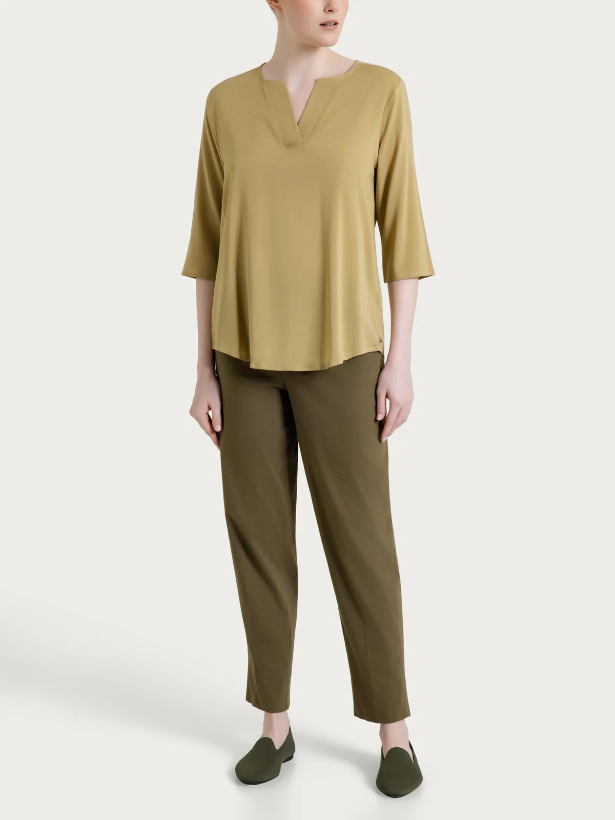 RAGNO Camicia Manica 3/4 Khaki