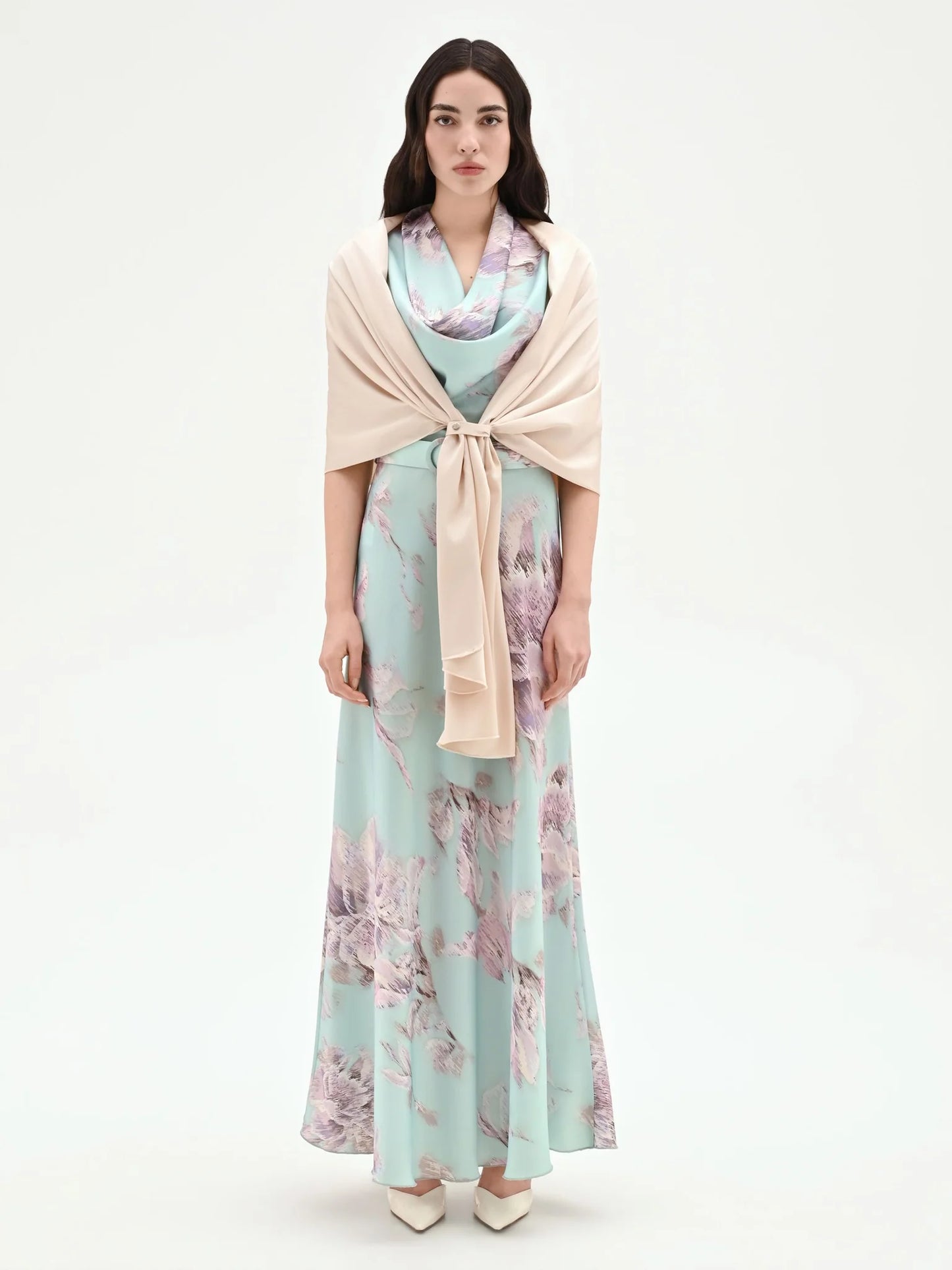 RINASCIMENTO Stola Raso Beige