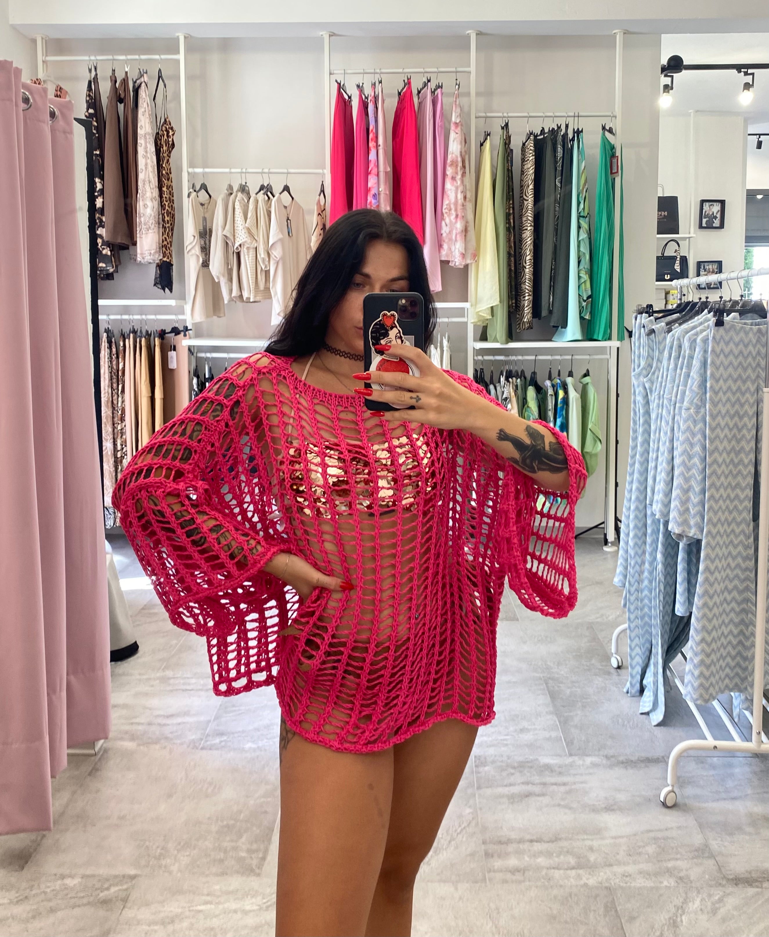 Vicolo OUTLET Copricostume Pink