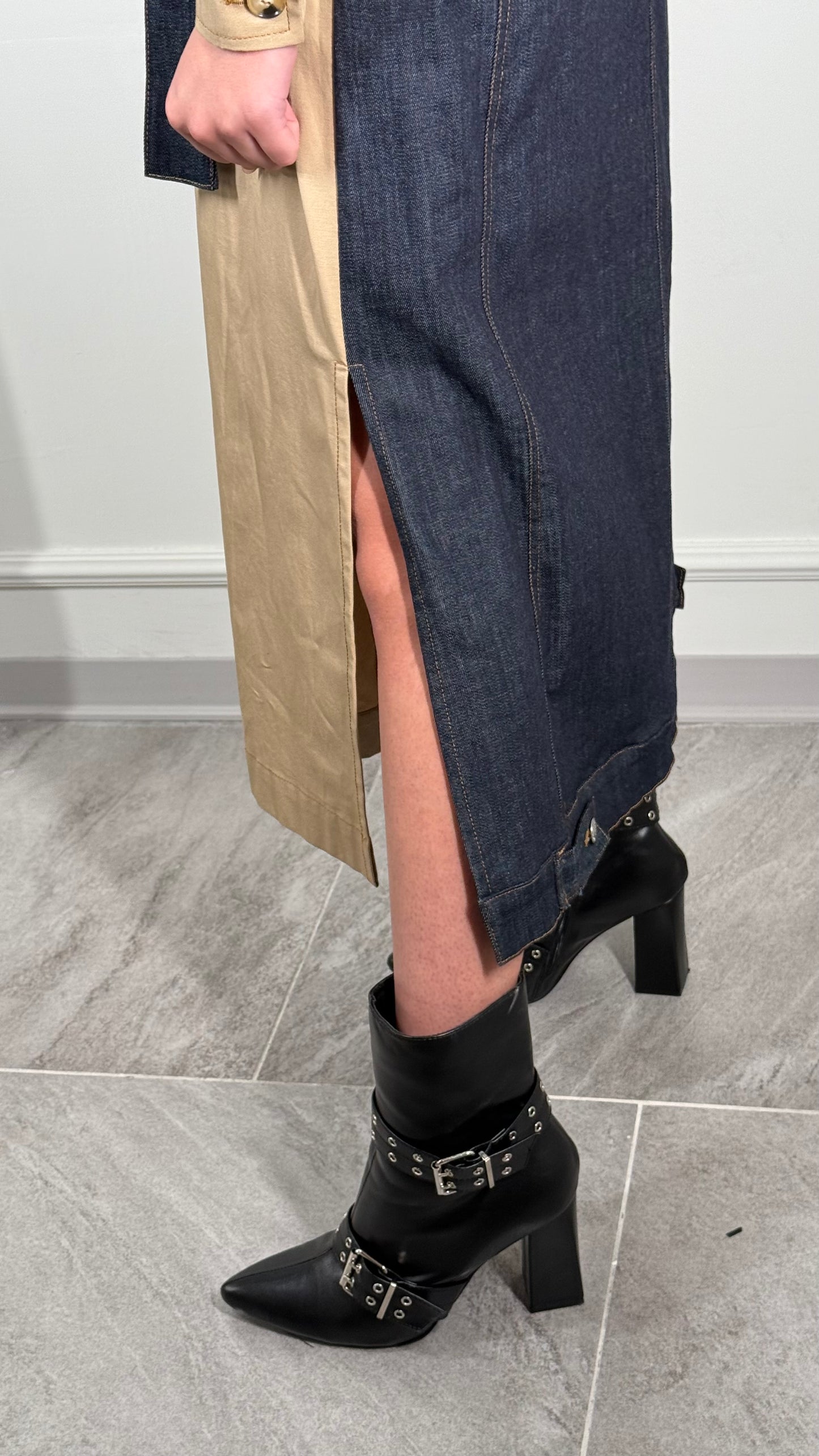 Vicolo OUTLET Trench Denim B08