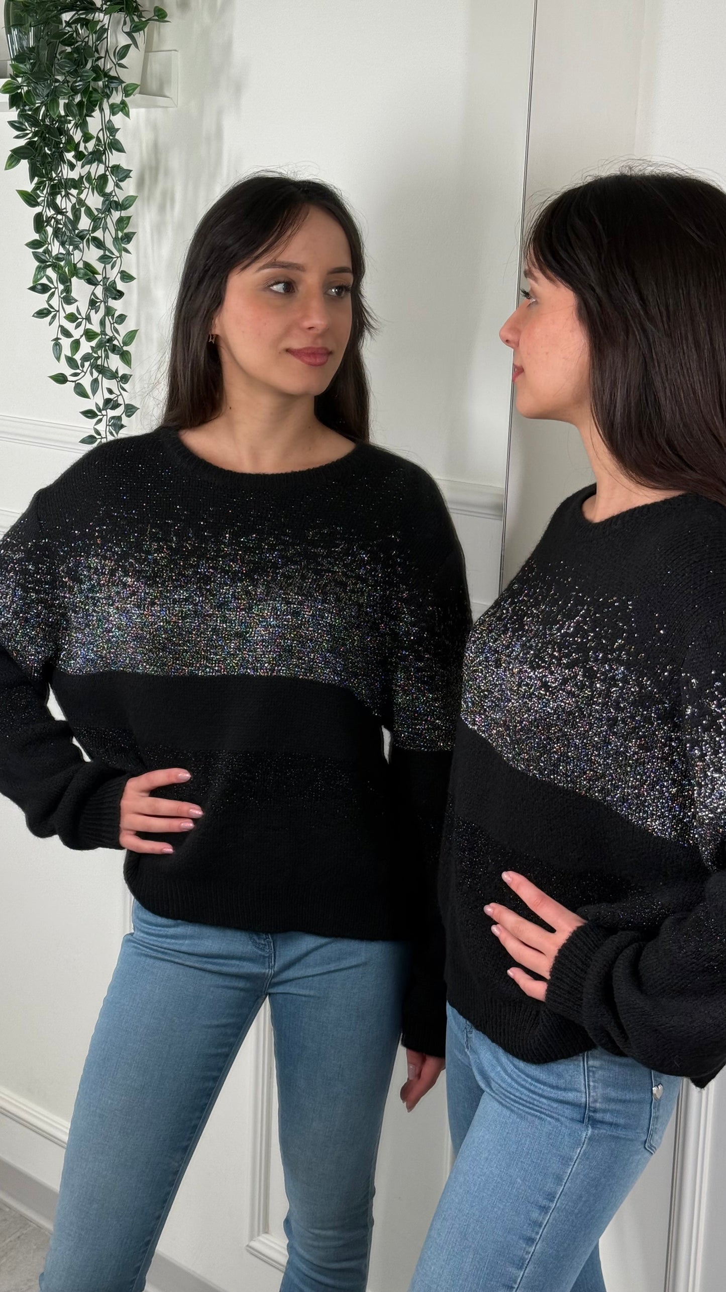 Kiki six Maglioncino cangiante