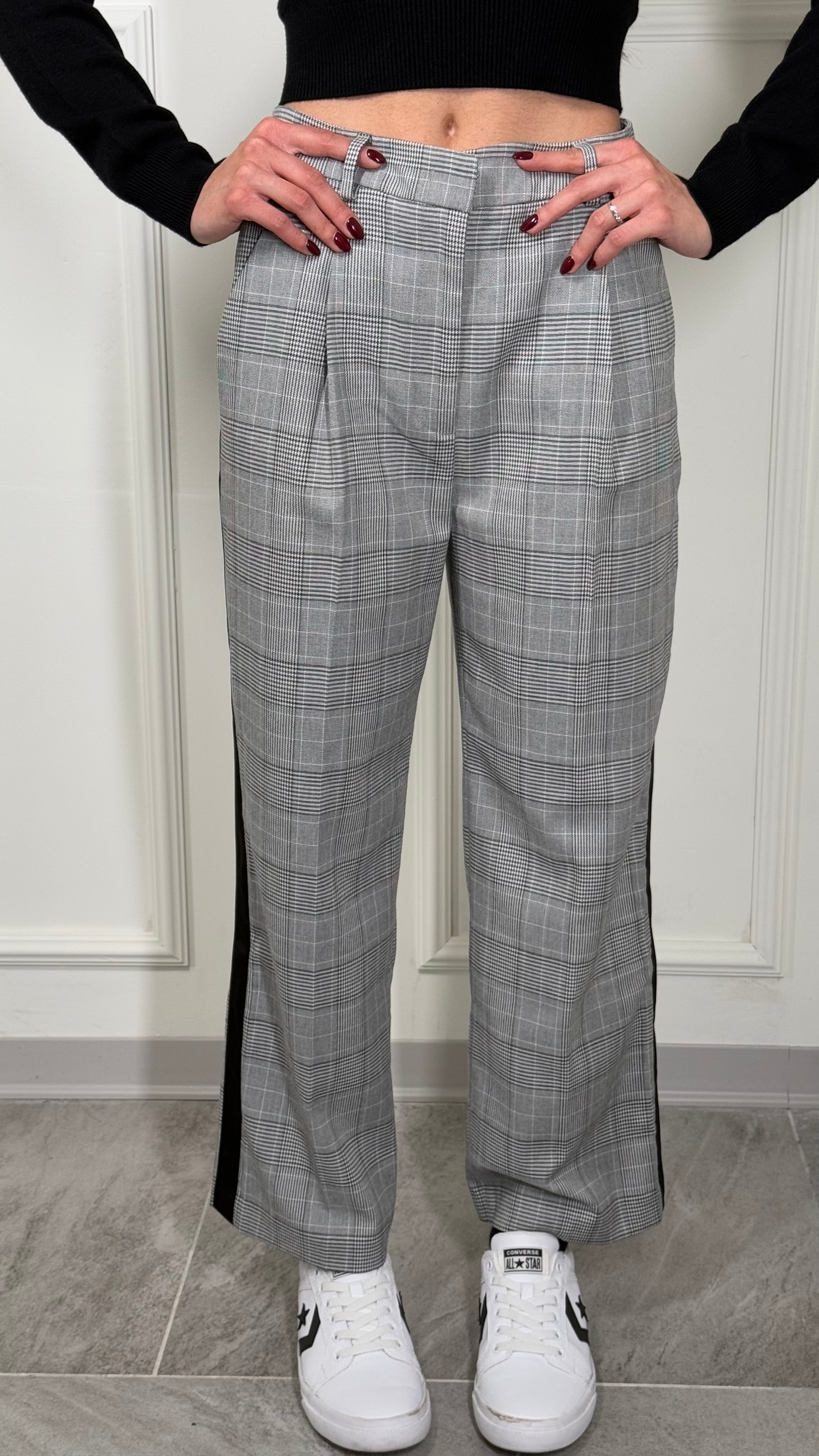LiuJo OUTLET Scozzese grey
