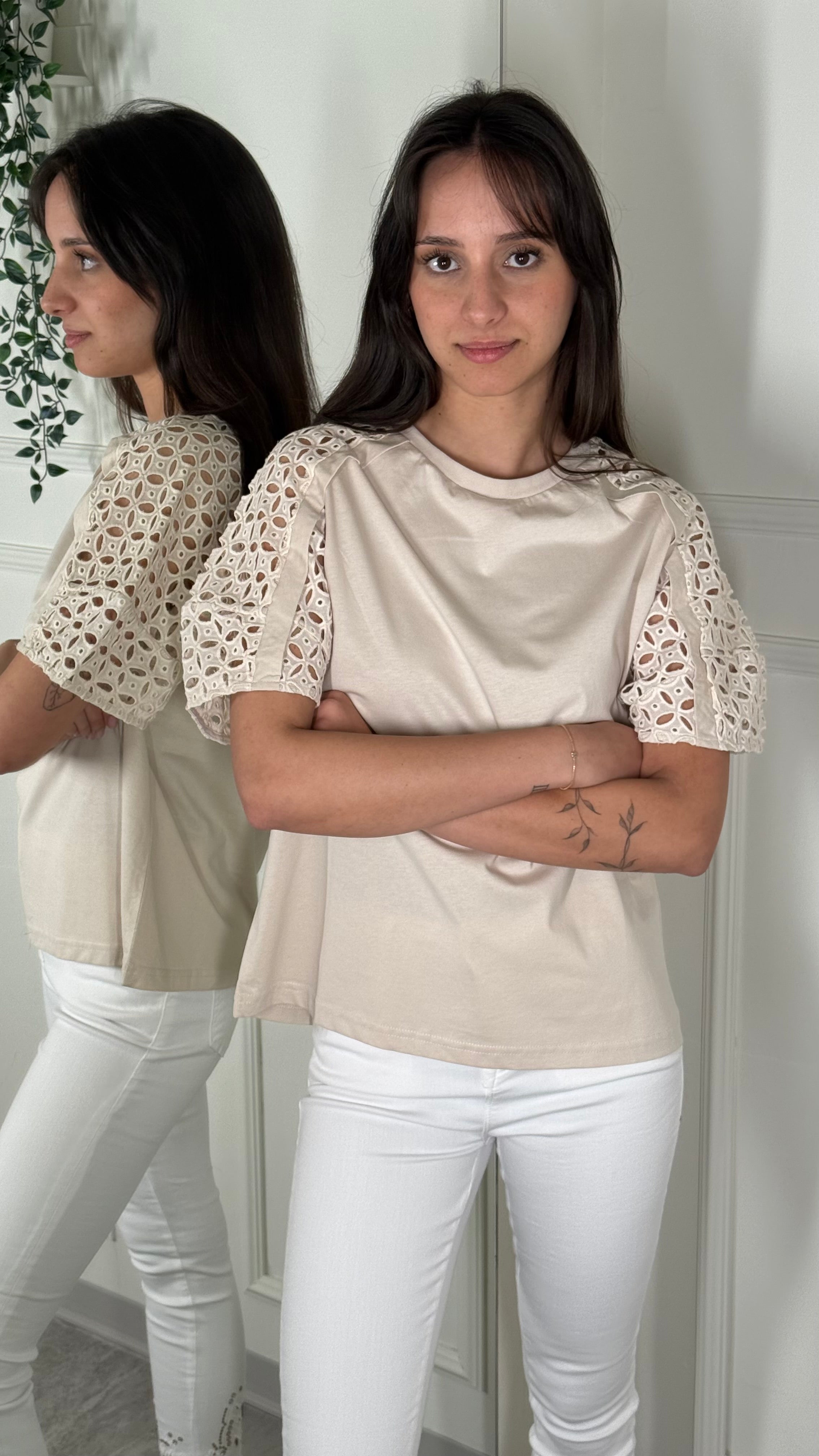 Tshirt ricamo Z33