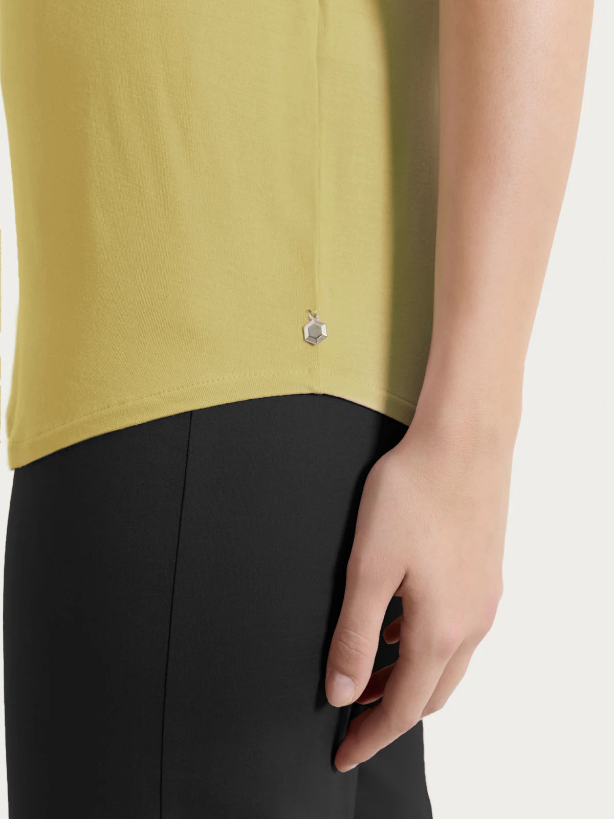 RAGNO Maglia Scollo V Manica 3/4 Khaki