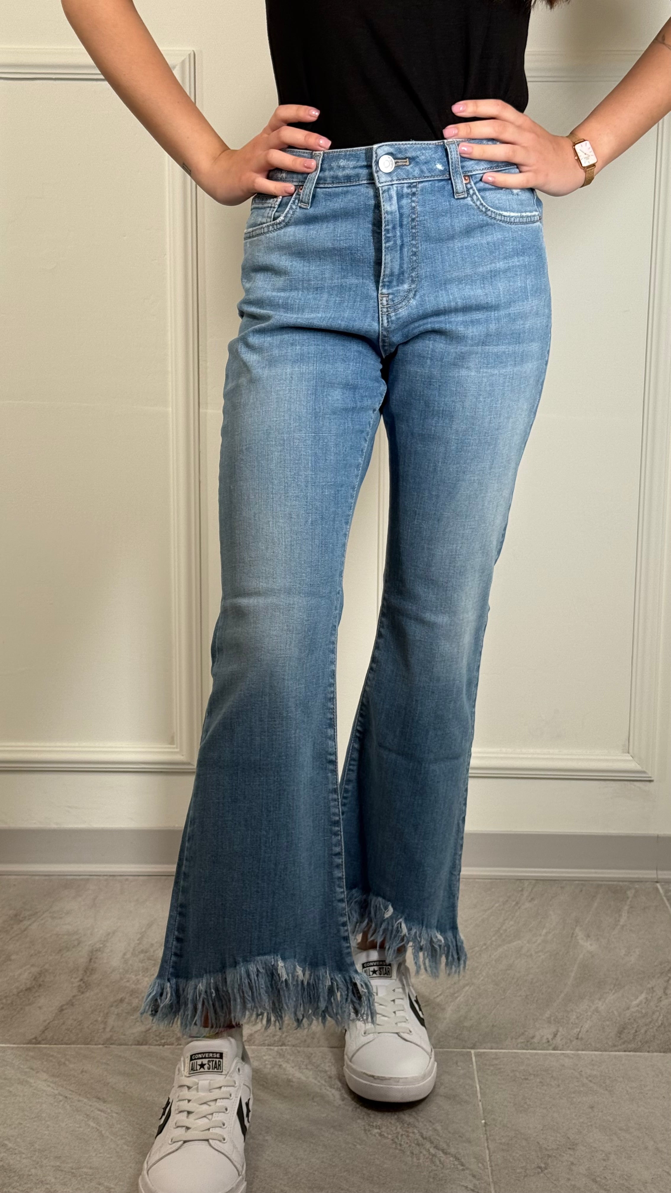 Vicolo OUTLET Jeans Frange C14