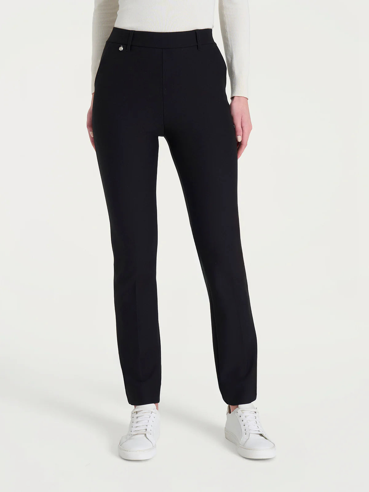 Ragno Pant Straight Dritto Nero (C)