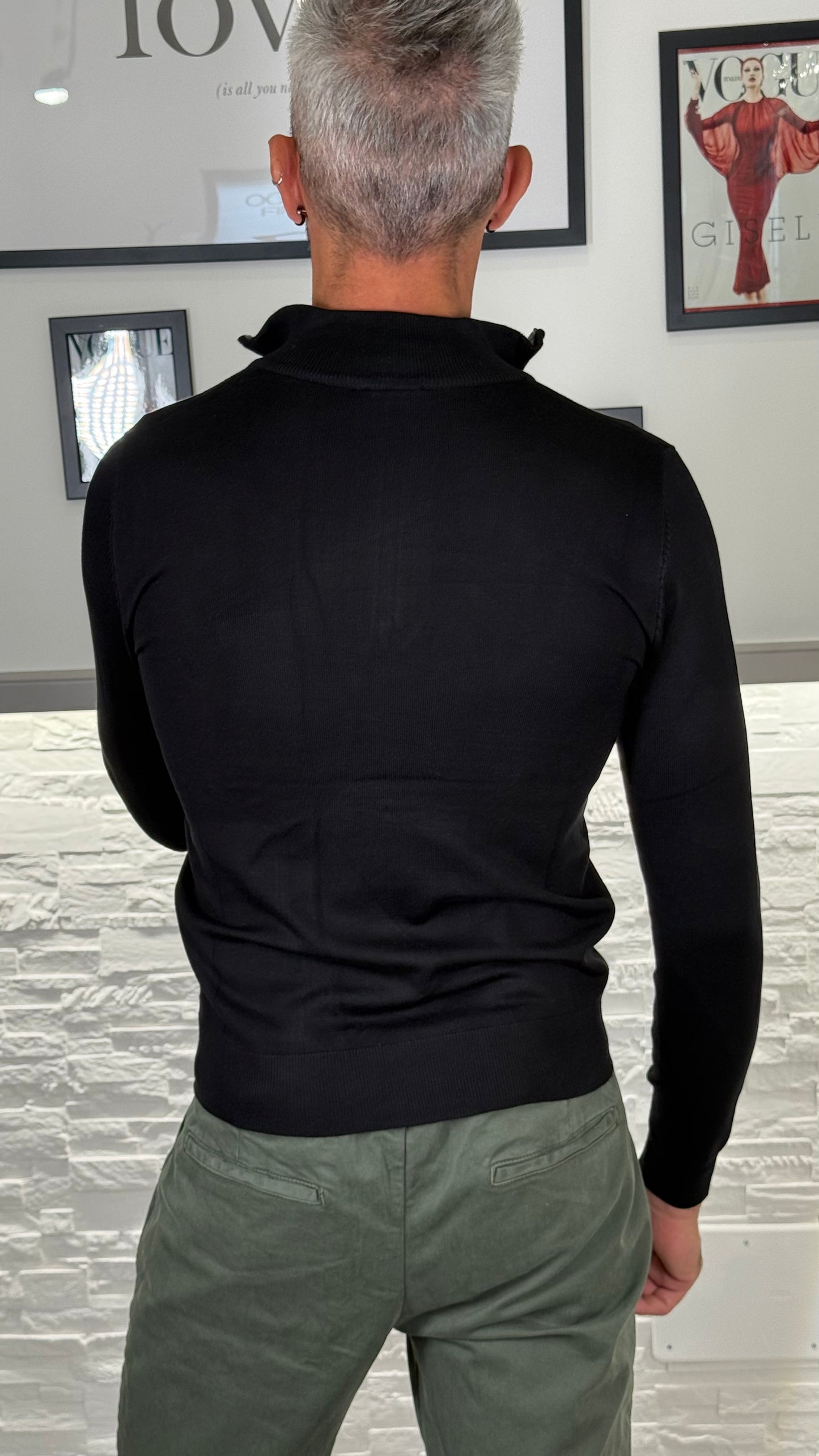 Golfino con zip L07