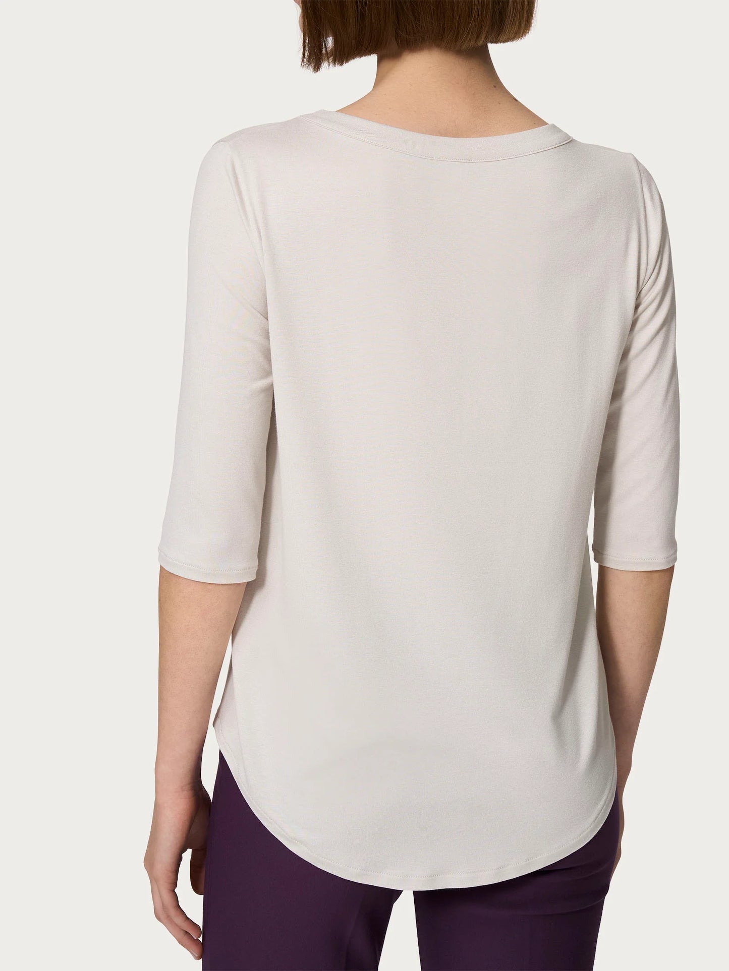 RAGNO Maglia Girocollo 3/4 Champignon