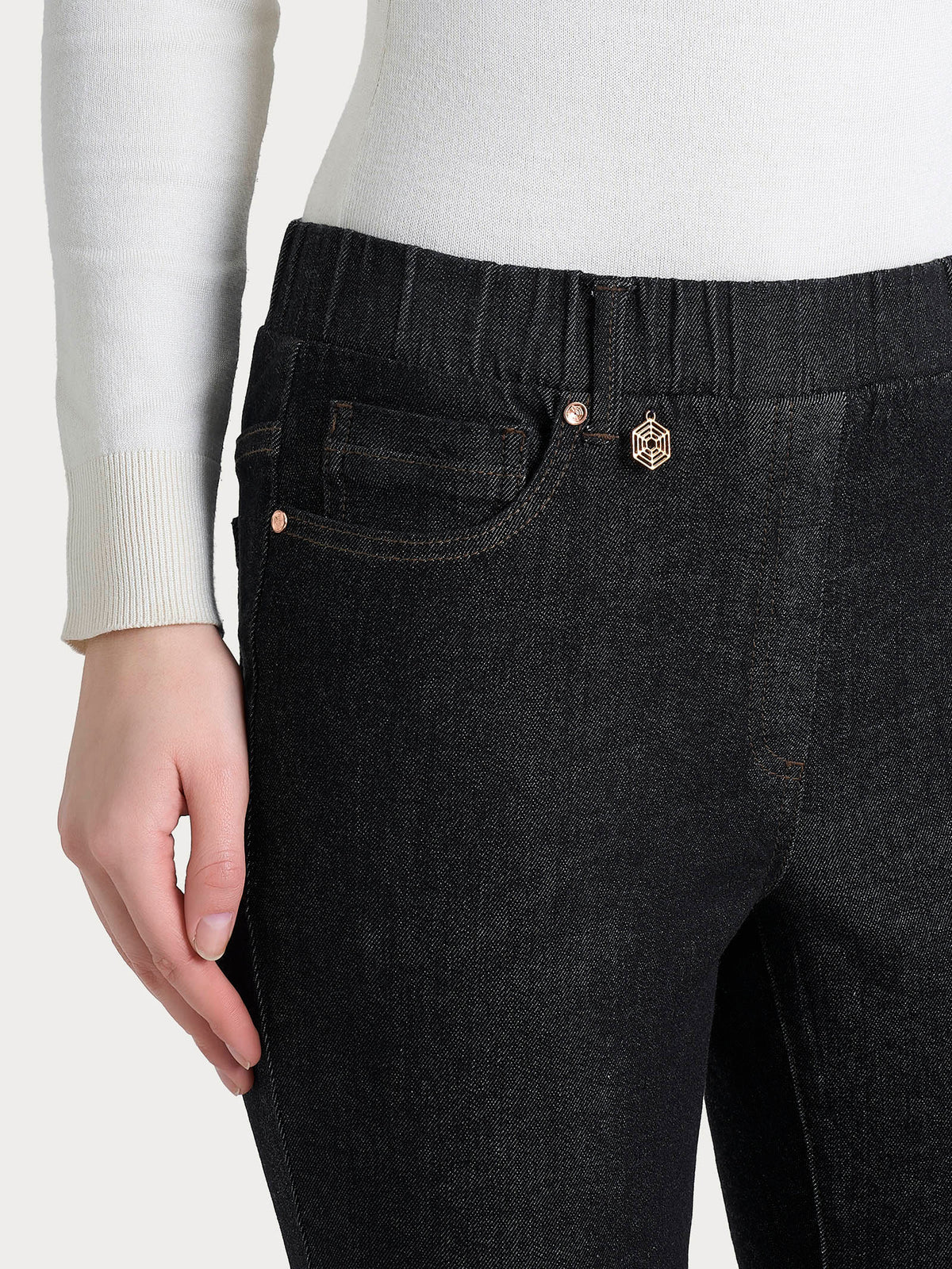 Jeans RAGNO Dritti NERO S122