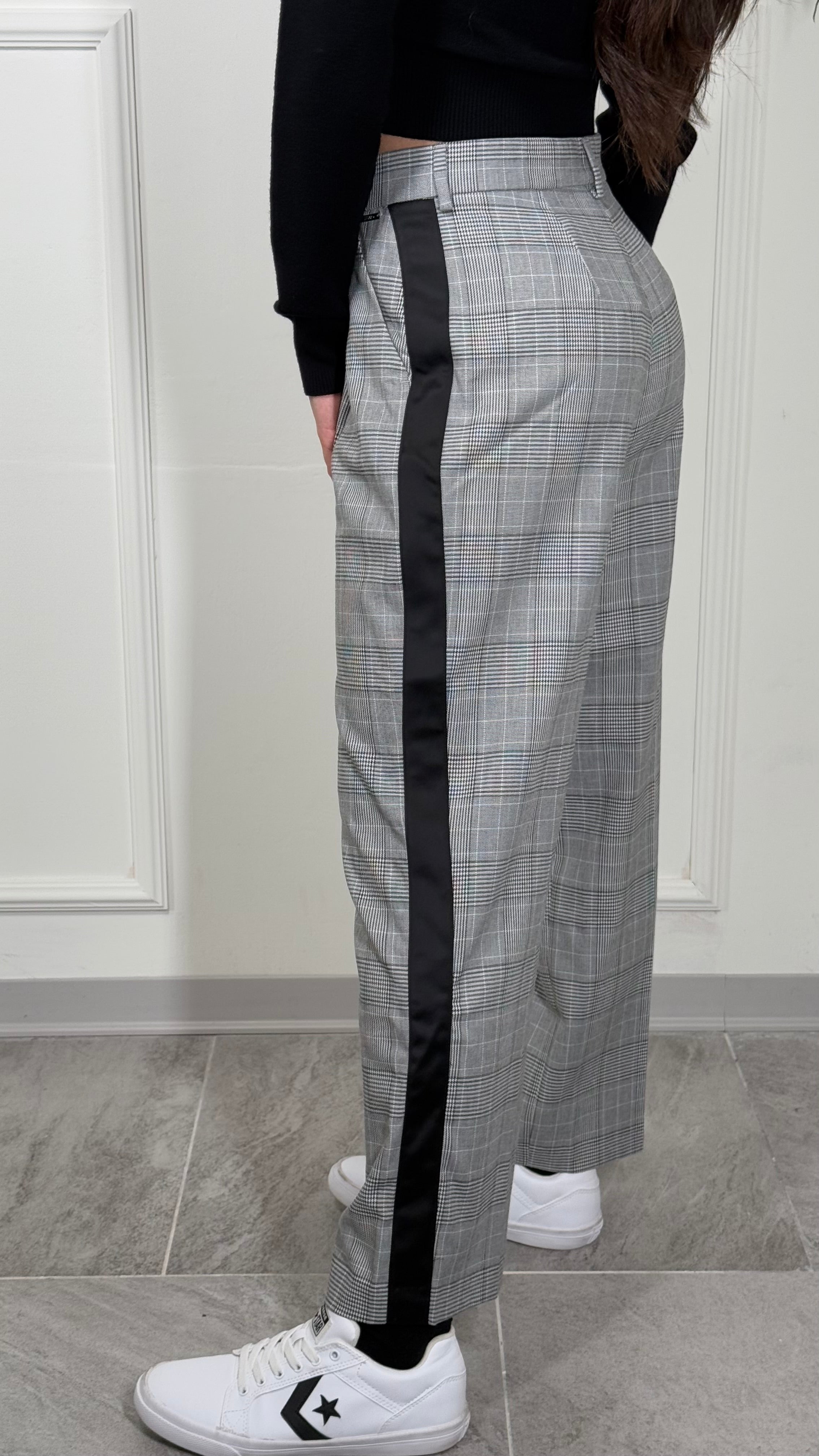 LiuJo OUTLET Scozzese grey