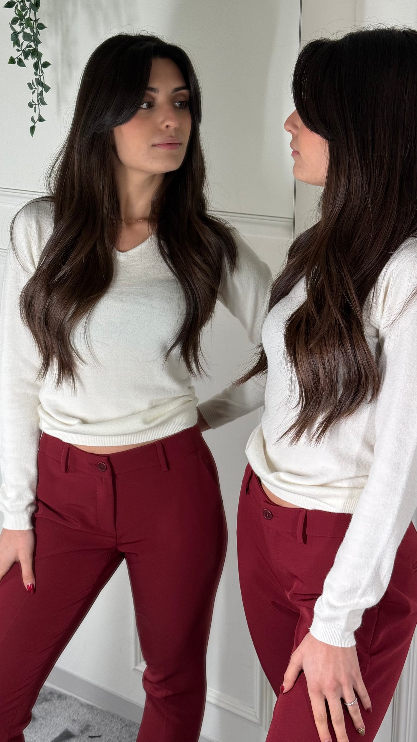 LiuJo OUTLET Skinny Bordeaux