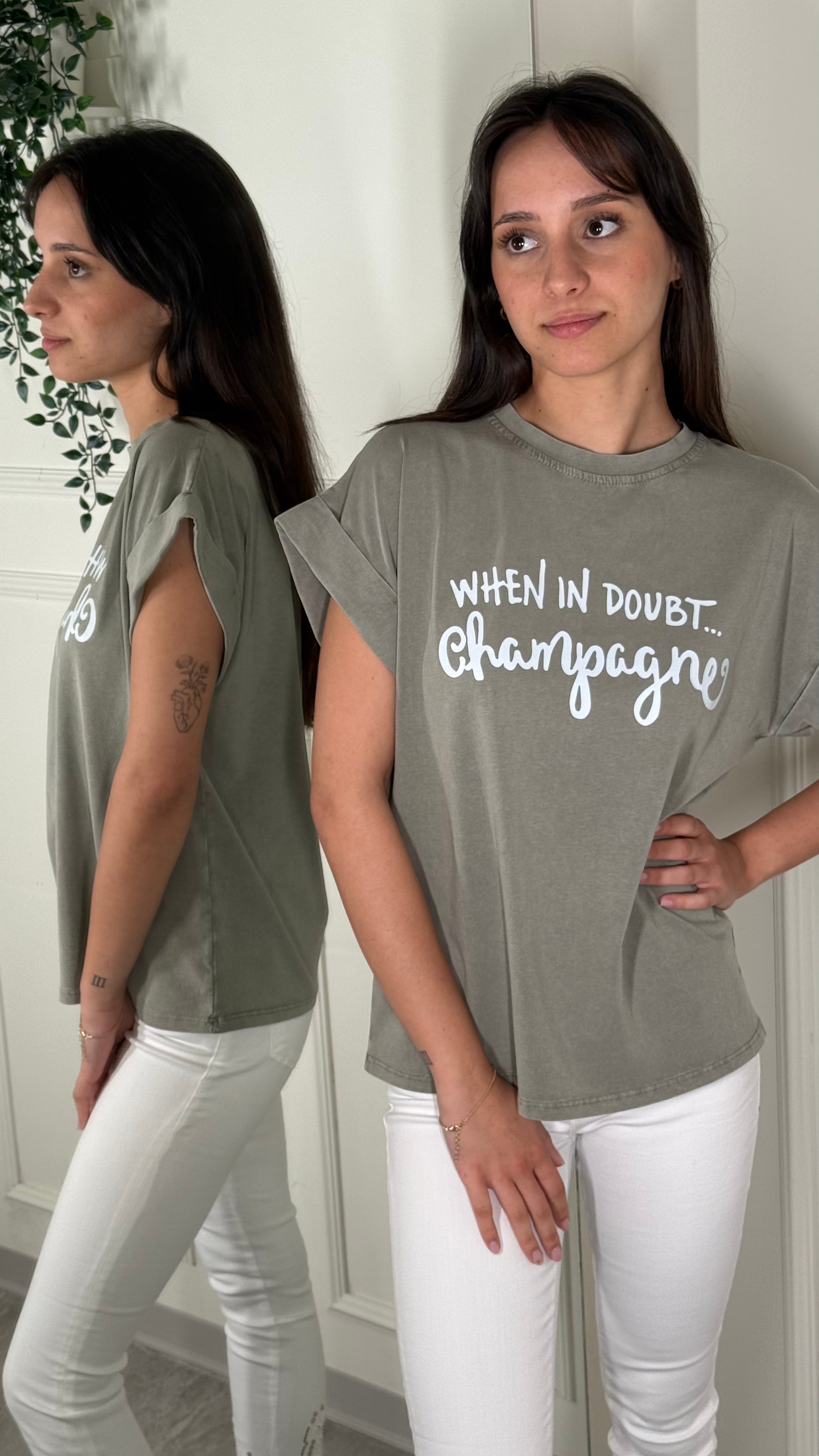 KikiSix T-shirt Champagne S27