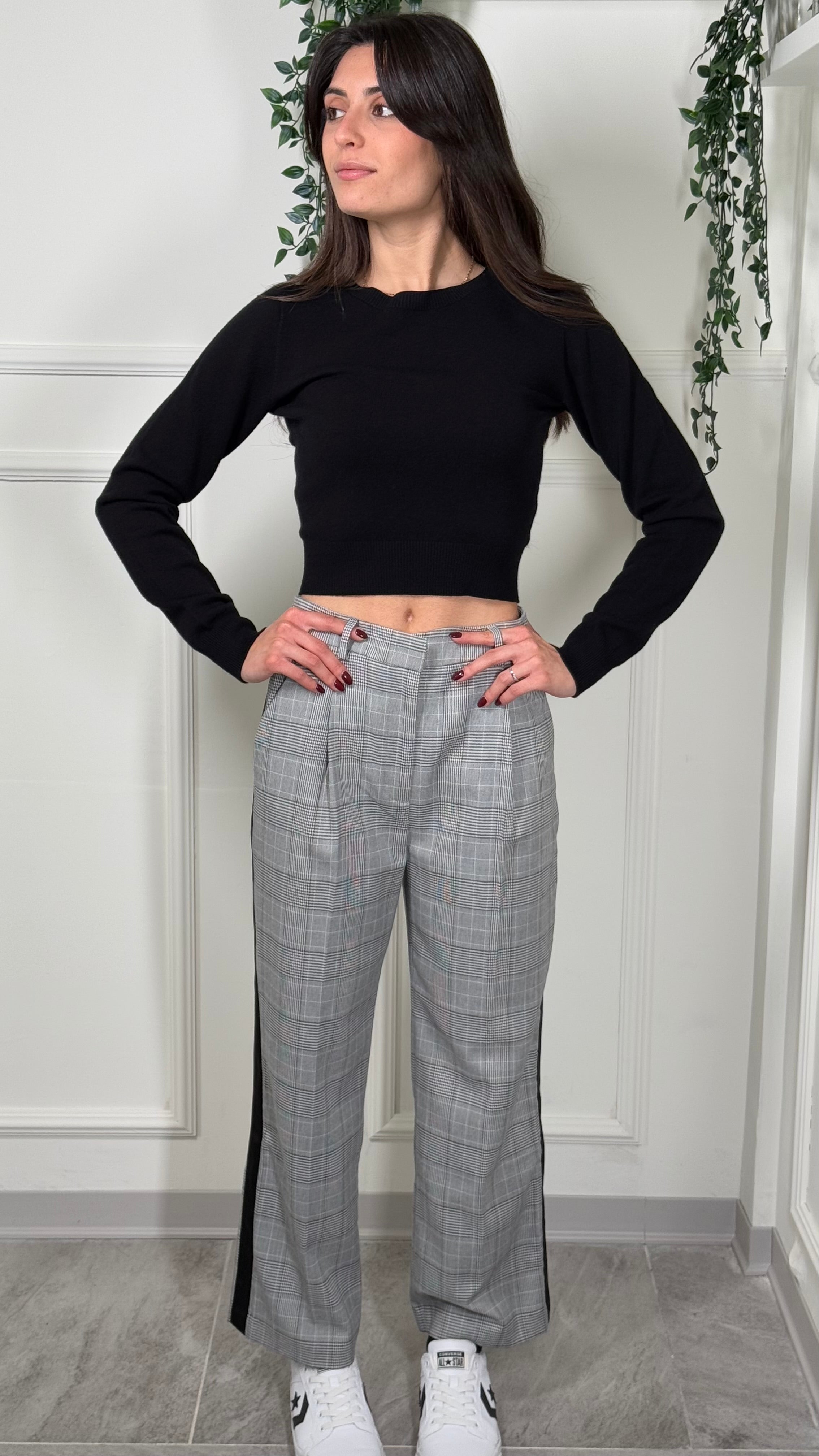 LiuJo OUTLET Scozzese grey