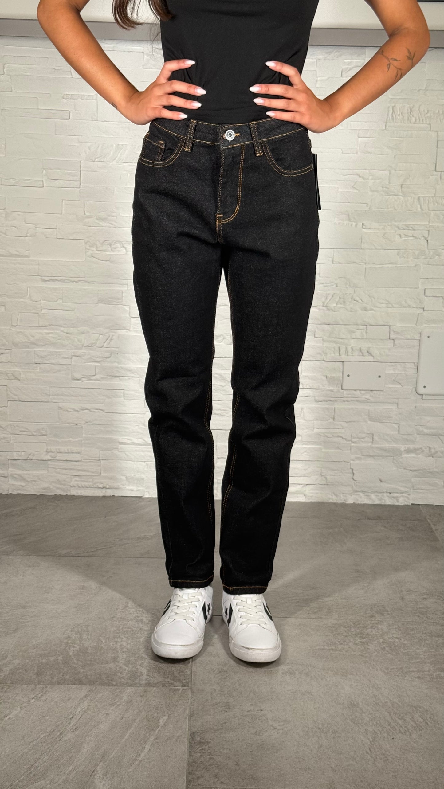 A.R. Denim Black C1