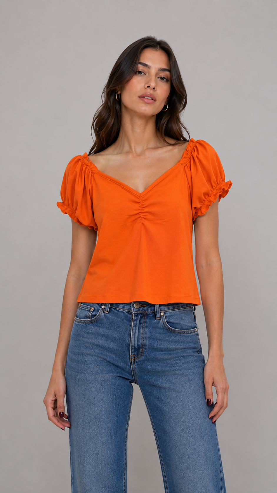 FINE SERIE XT STUDIO Tshirt Sbuffo Arancio