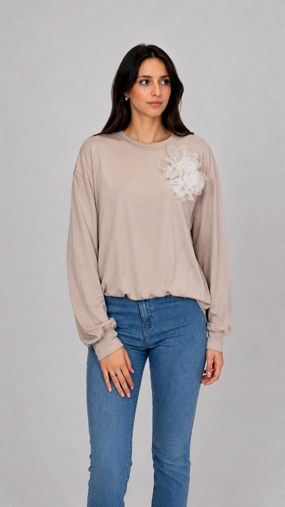 LOKITA Felpa Beige