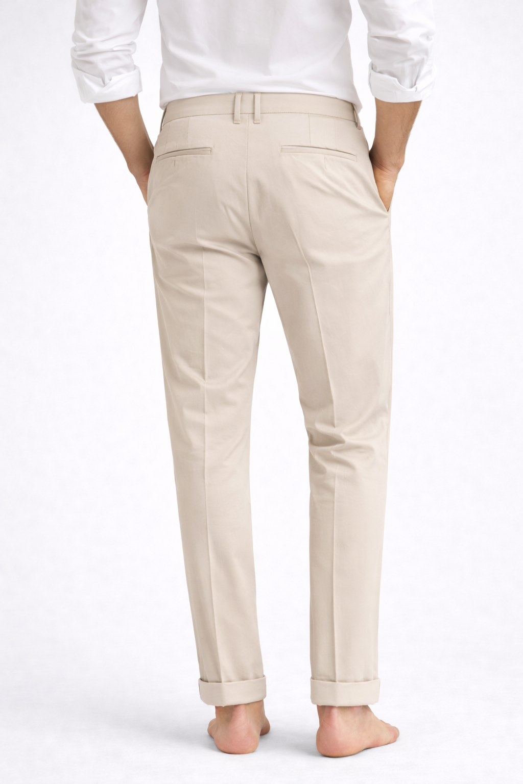 IMPERIAL Pantalone Beige Chiaro