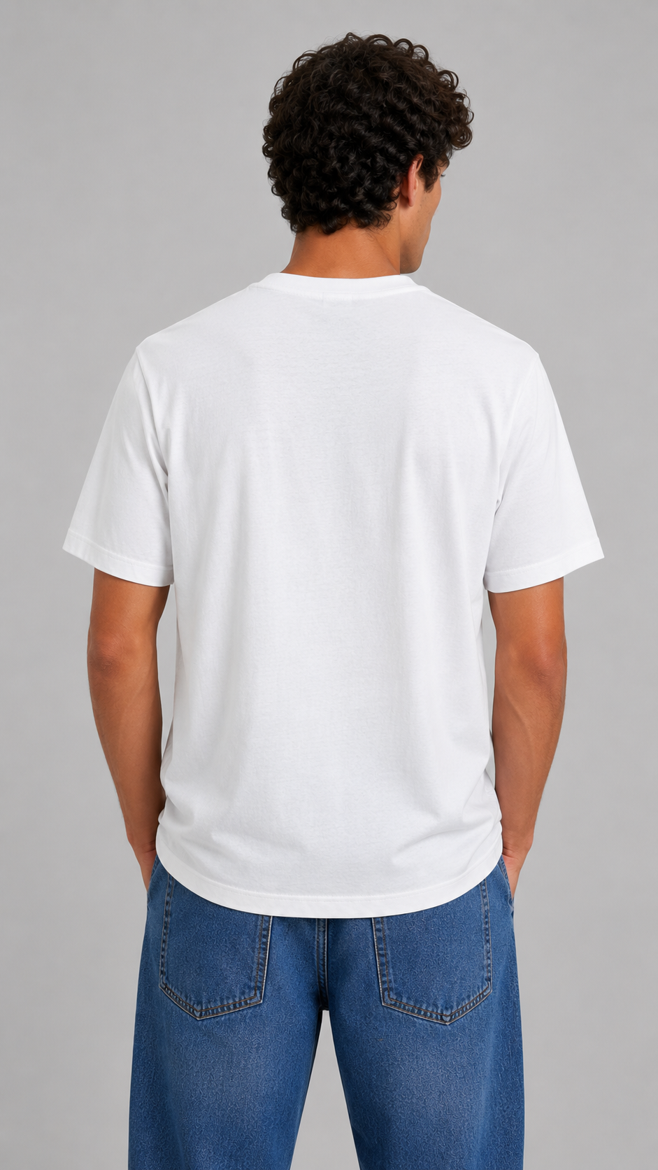 3.9 Tshirt Taschino Bianca e Azzurra