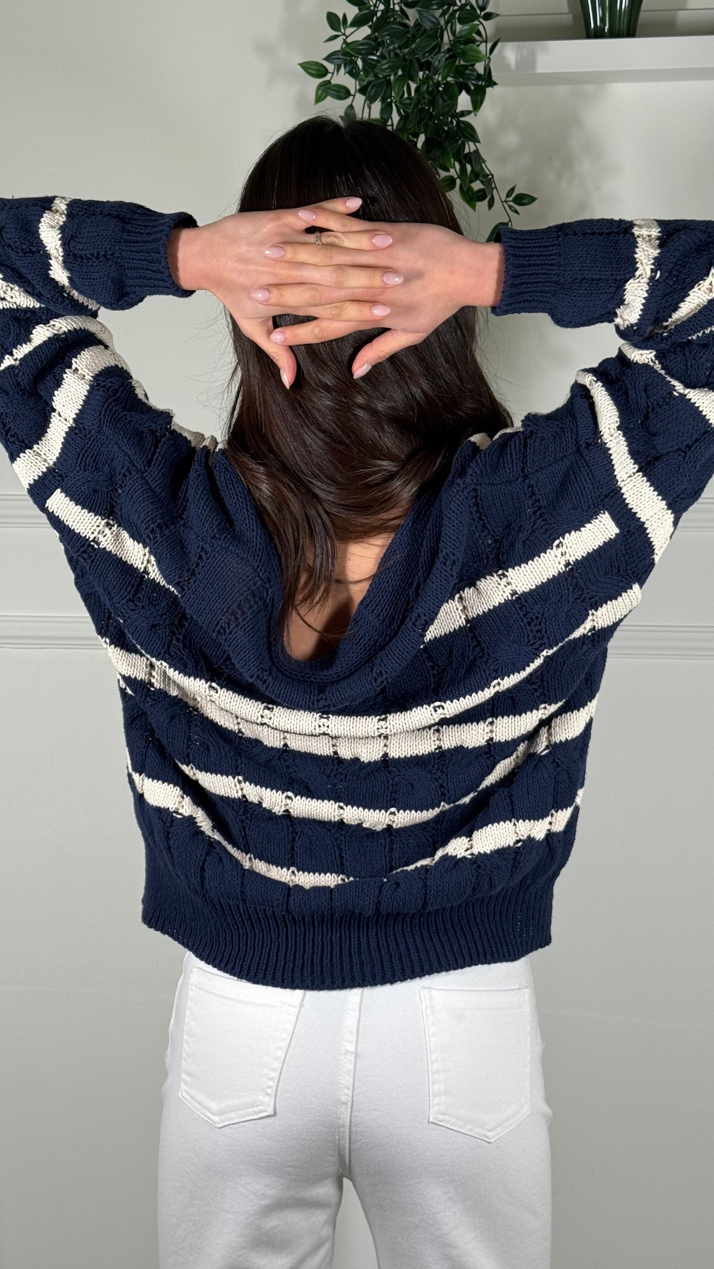 Kontatto Cardigan Righe C88