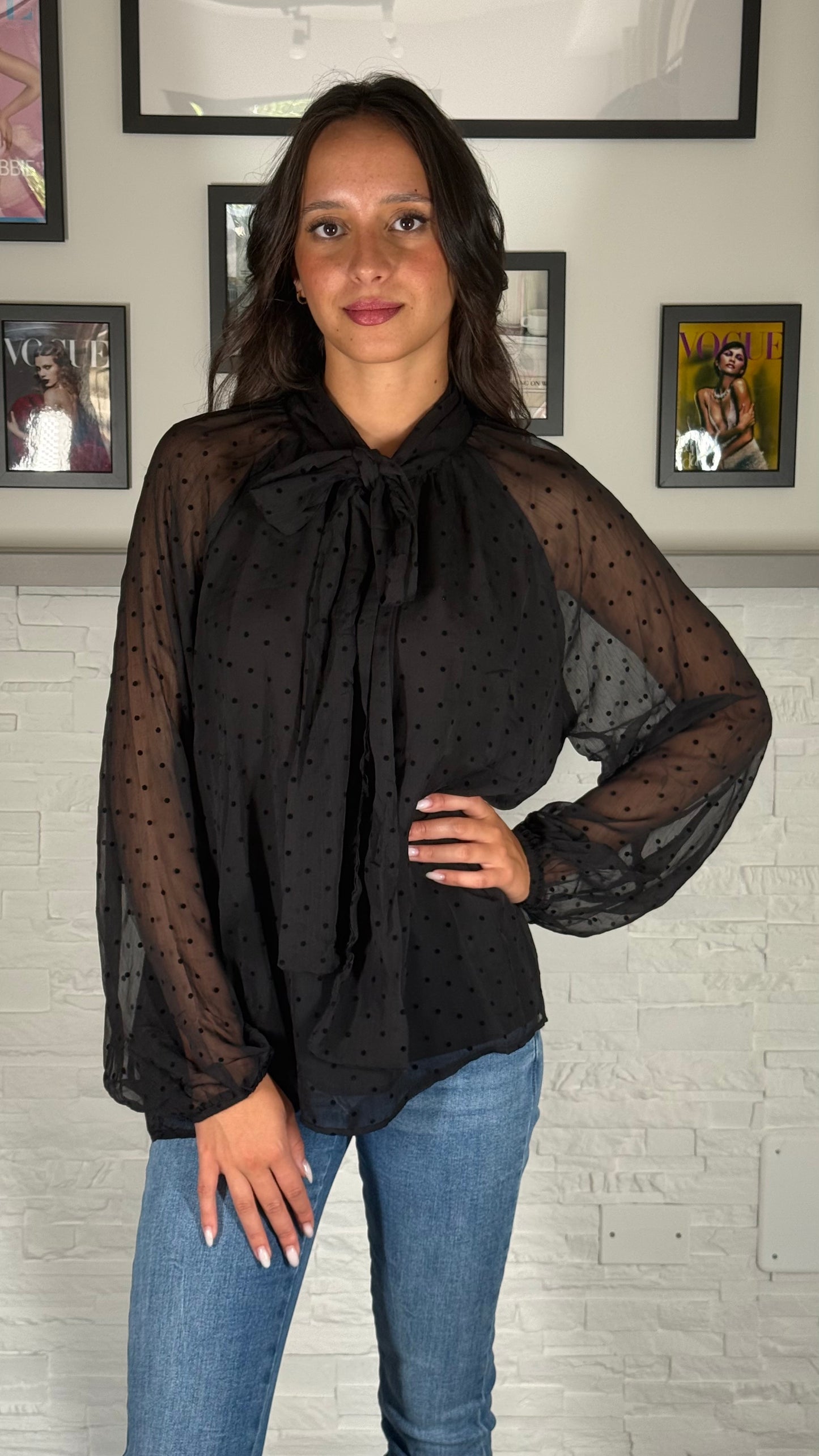 Camicia Pois S106