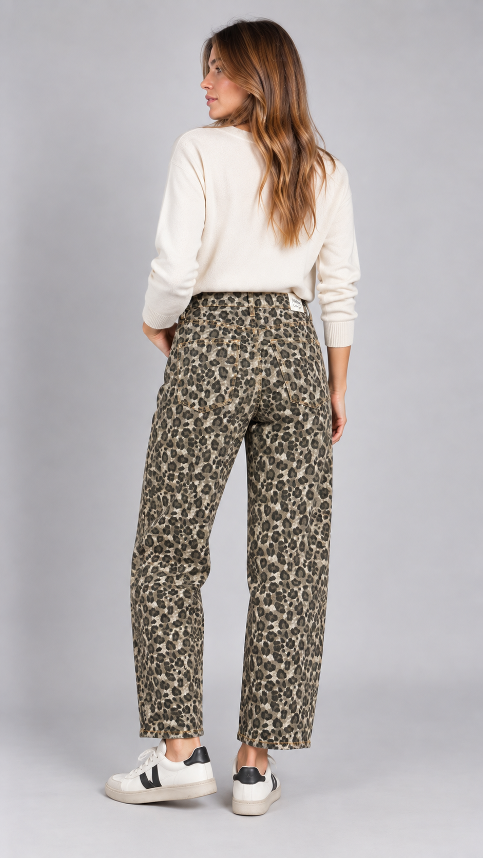 Jeans Animalier Wide