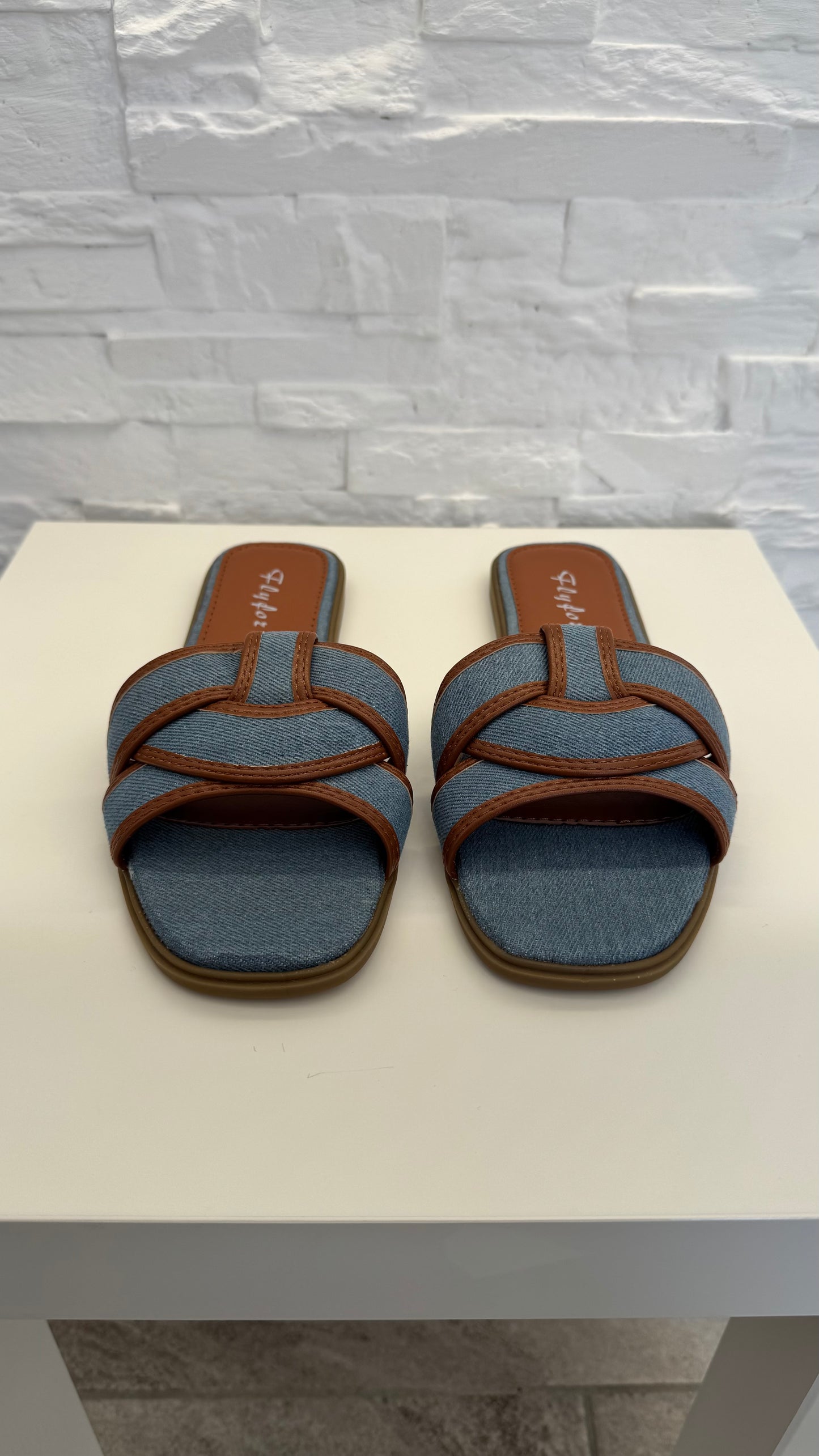 Ciabattina denim M9