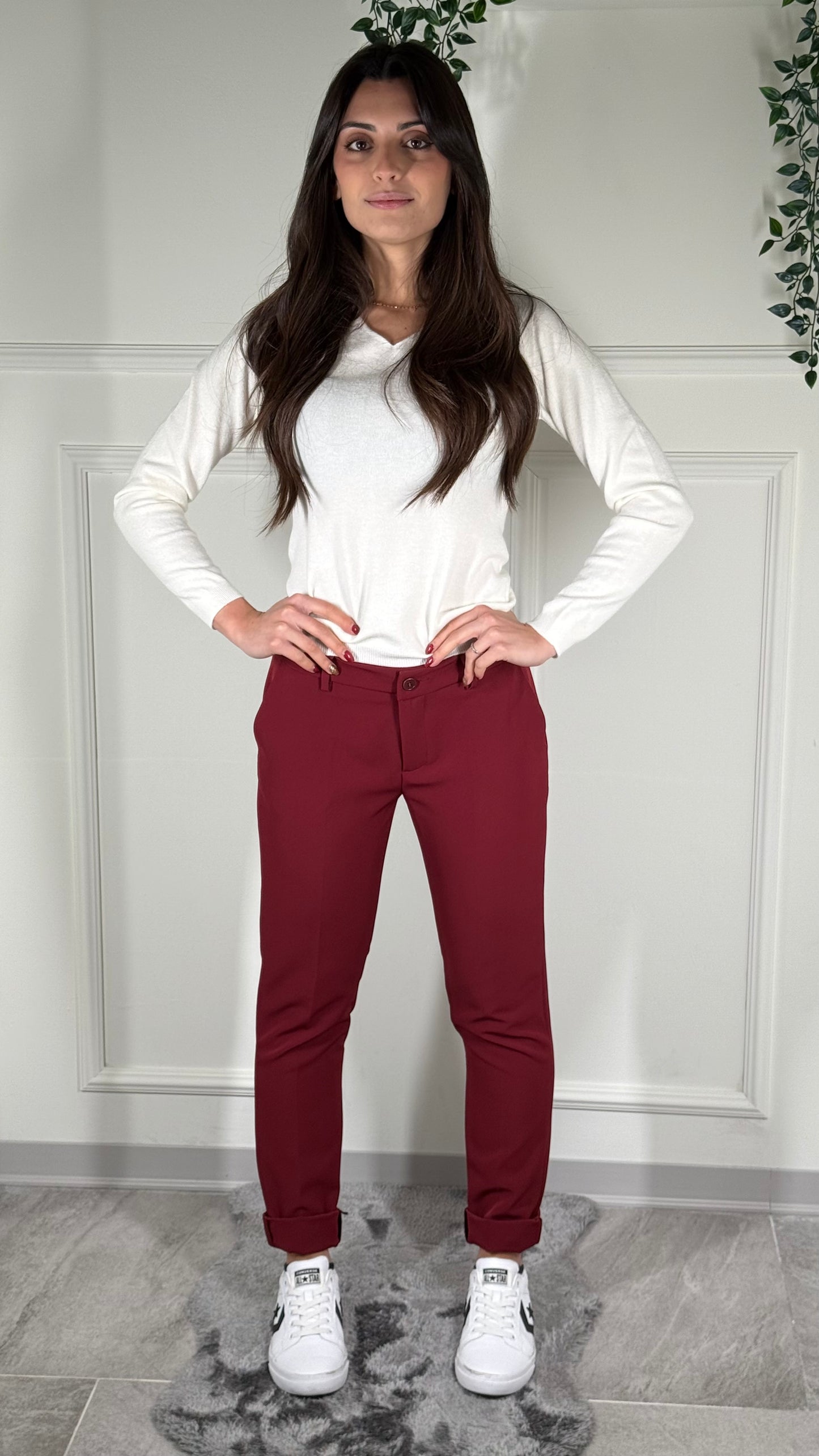 LiuJo OUTLET Skinny Bordeaux