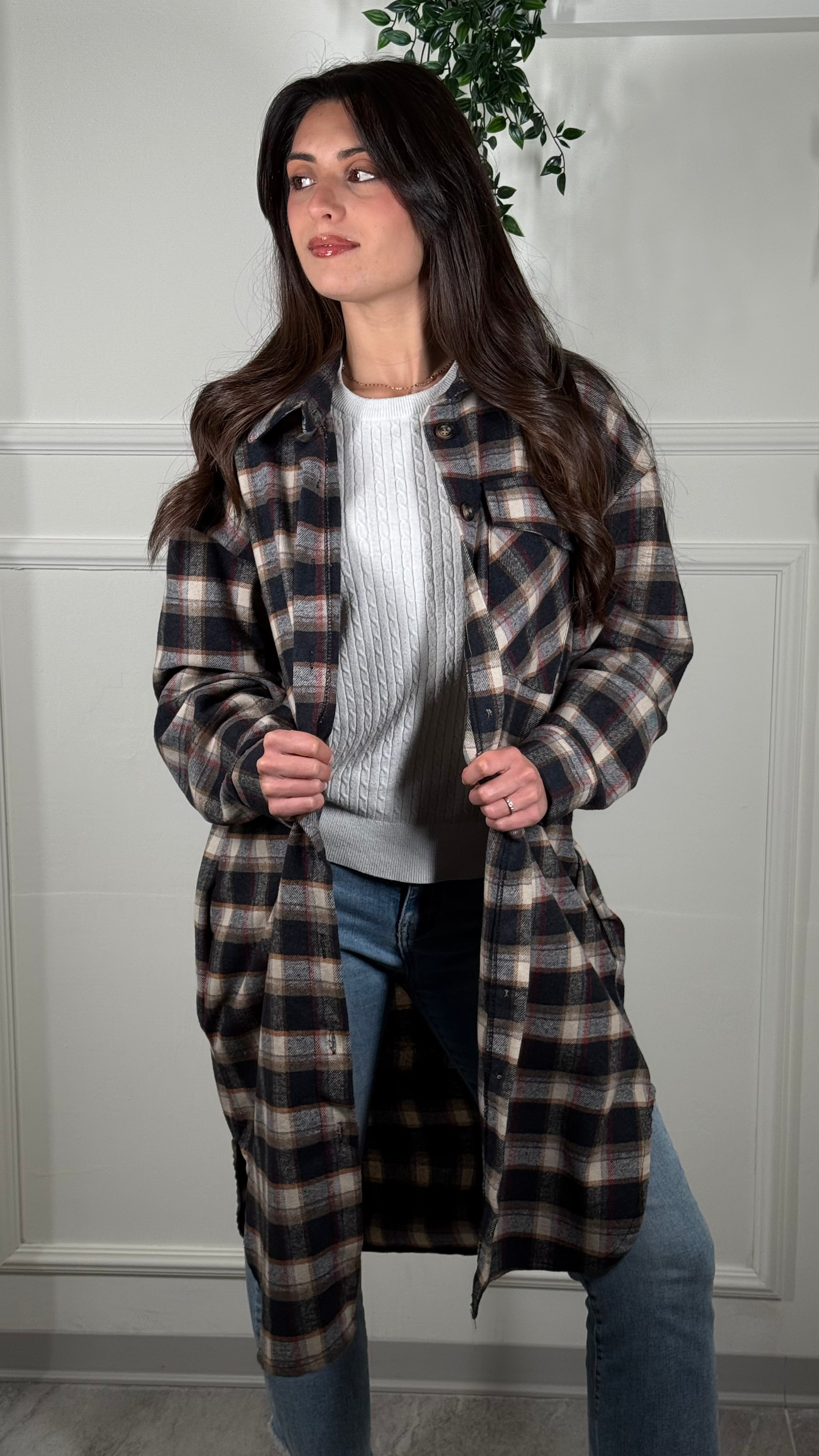 A.R. Cardigan/Abito Tartan