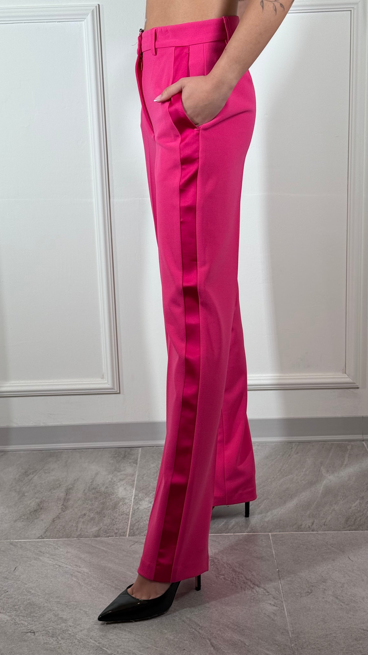 Vicolo OUTLET Panta Pink B04