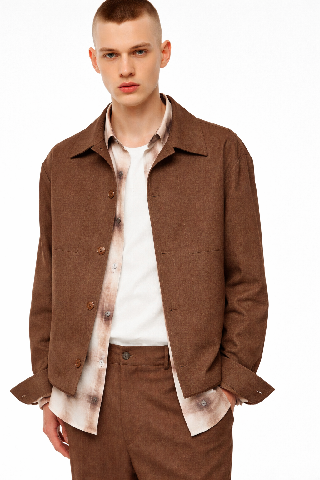 IMPERIAL Giacca Marrone