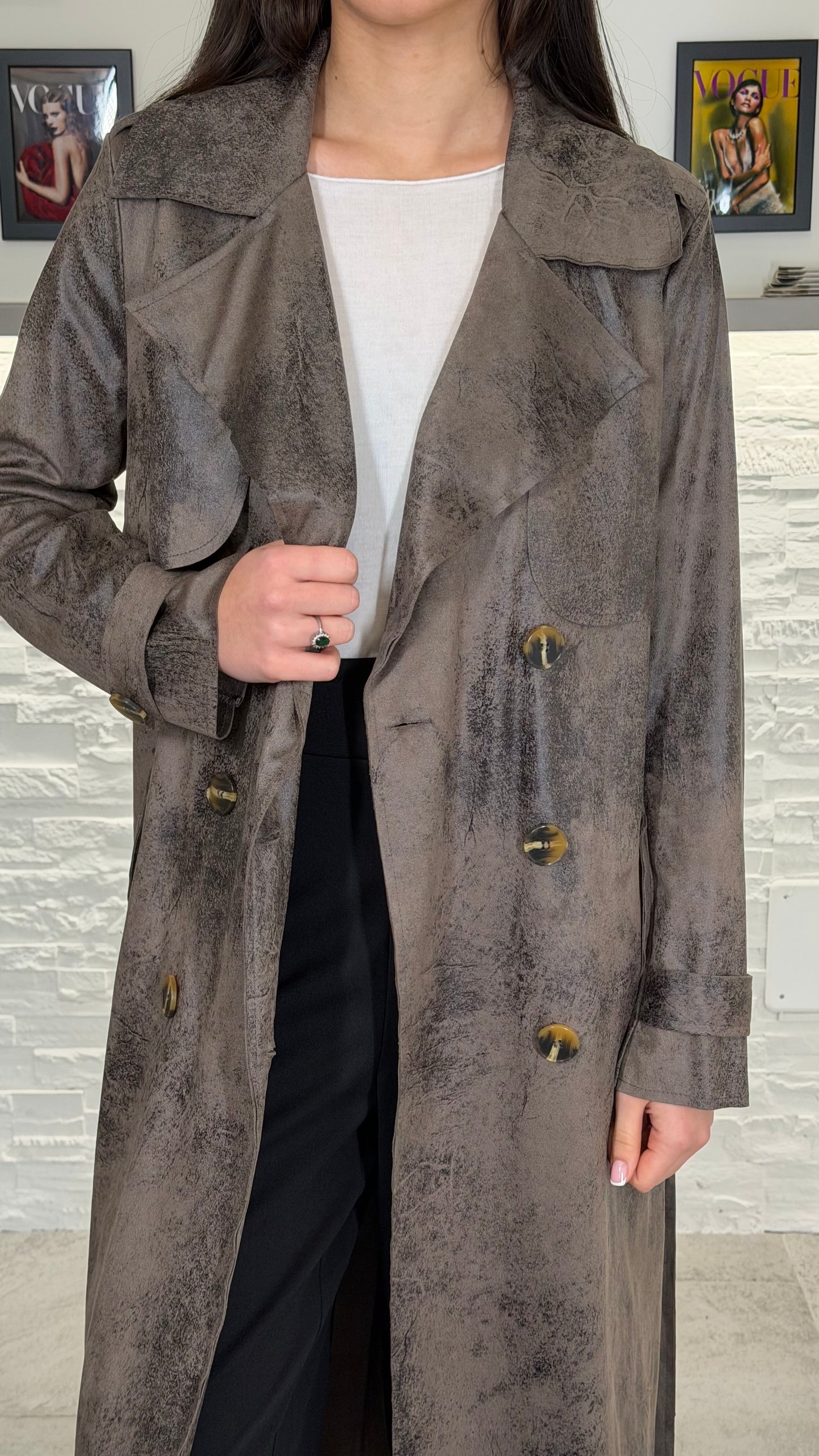 LOKITA Trench Doppiopetto