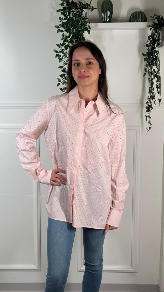 LiuJo OUTLET Camicia Strass B02