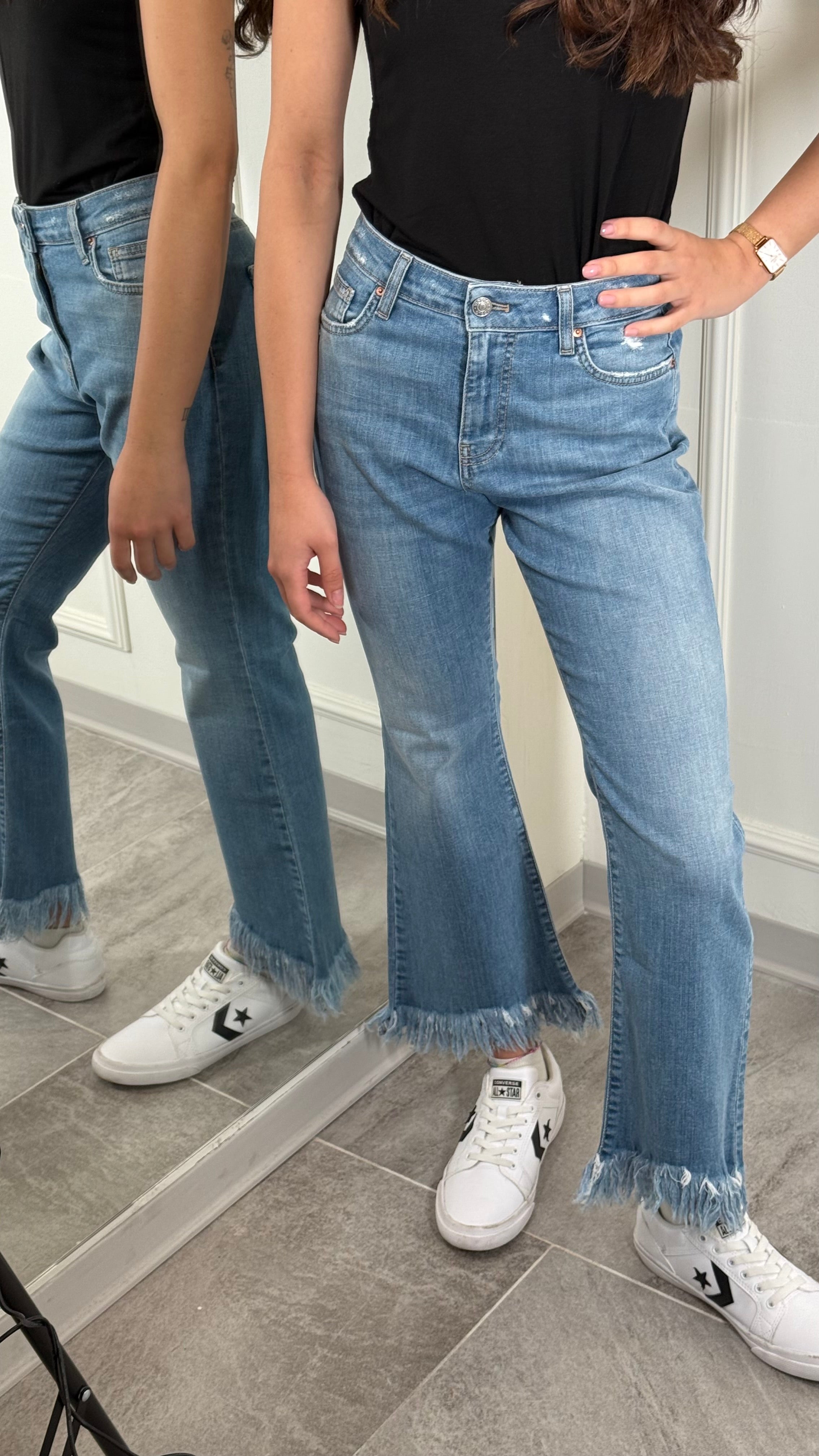 Vicolo OUTLET Jeans Frange C14