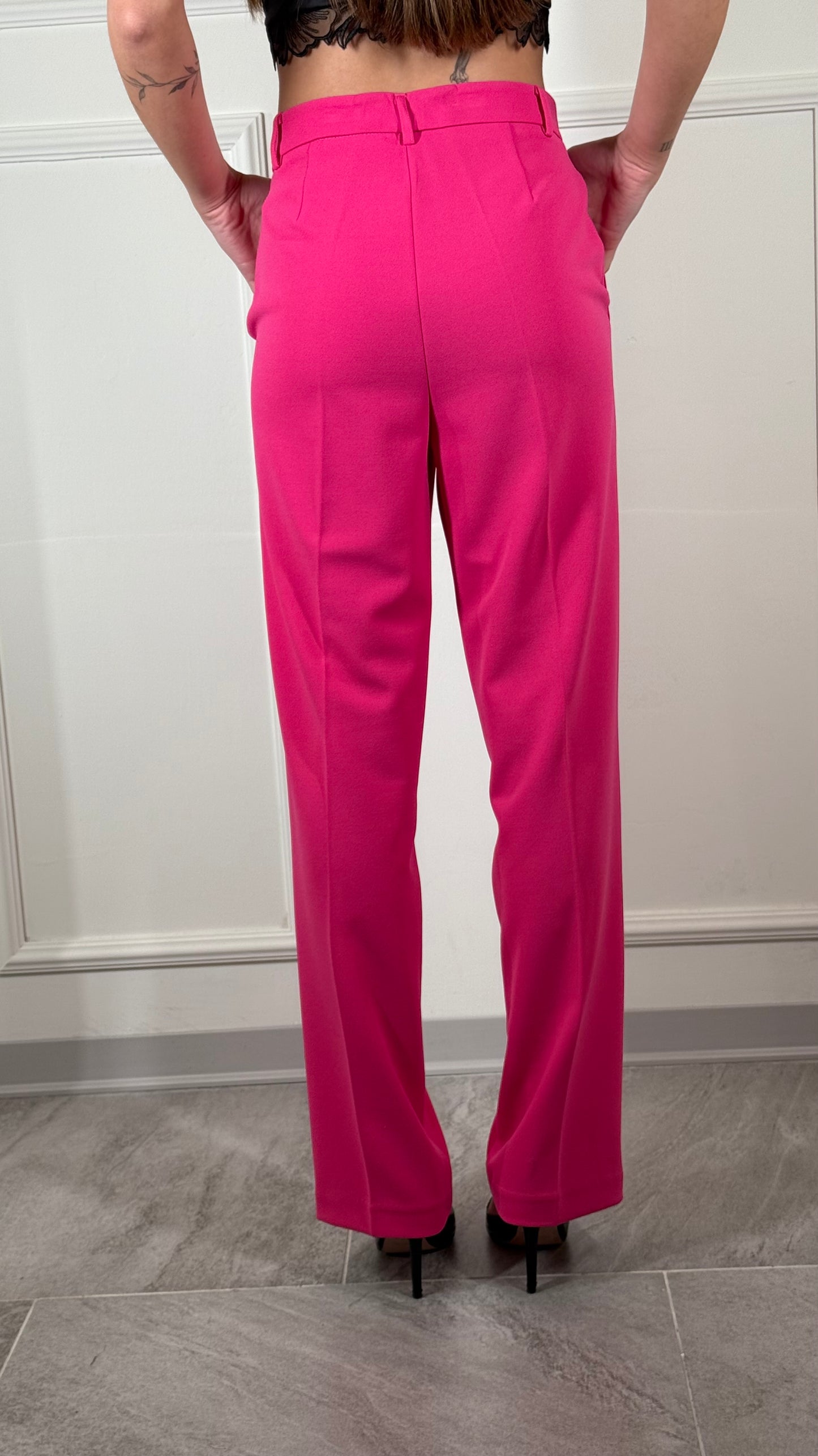 Vicolo OUTLET Panta Pink B04