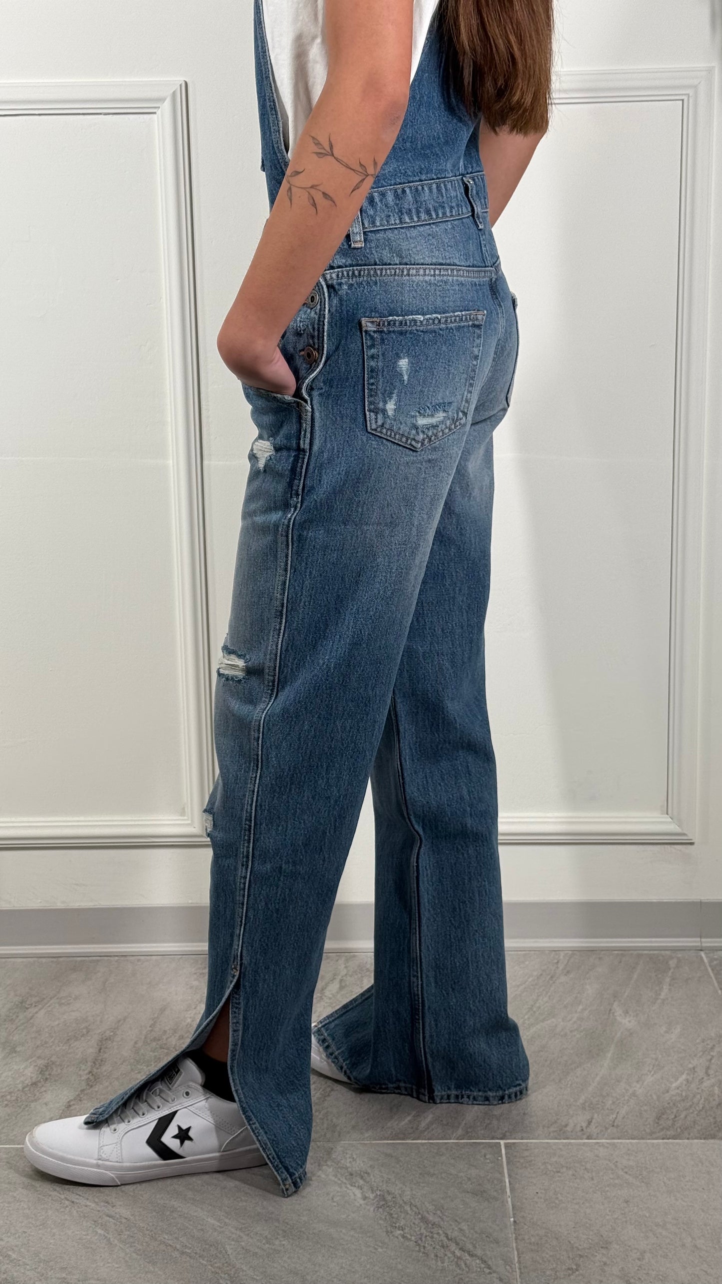 LiuJo OUTLET Salopette Jeans A92