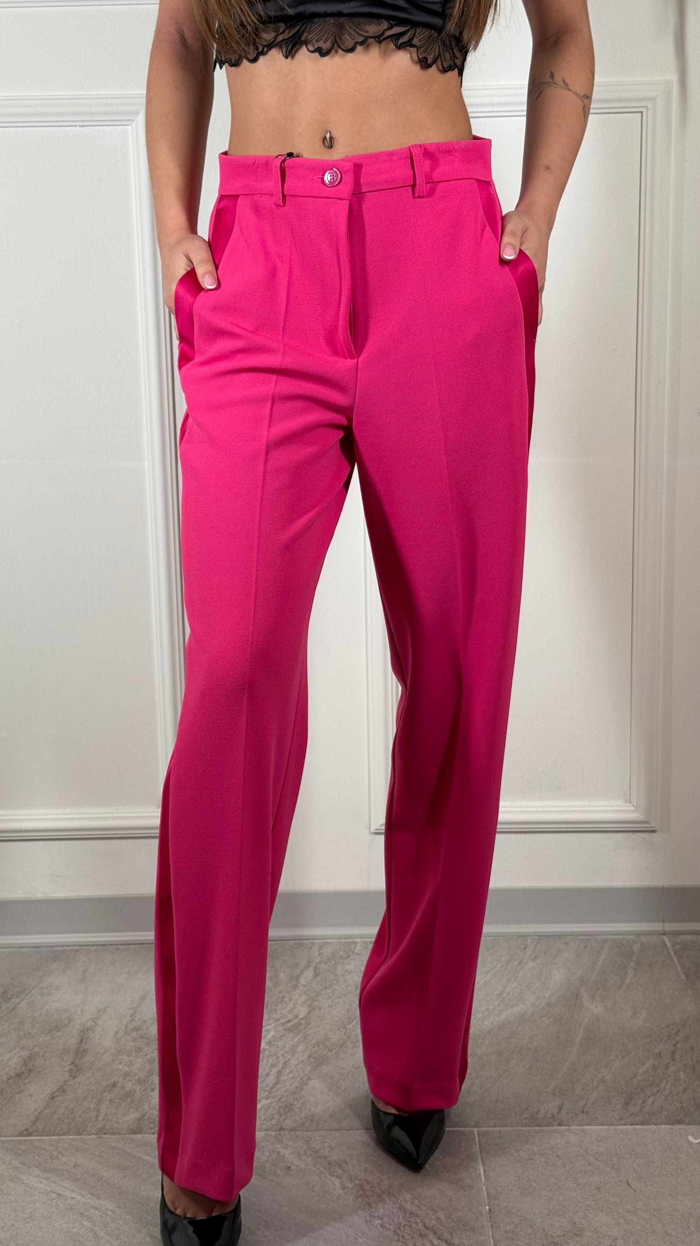 Vicolo OUTLET Panta Pink B04