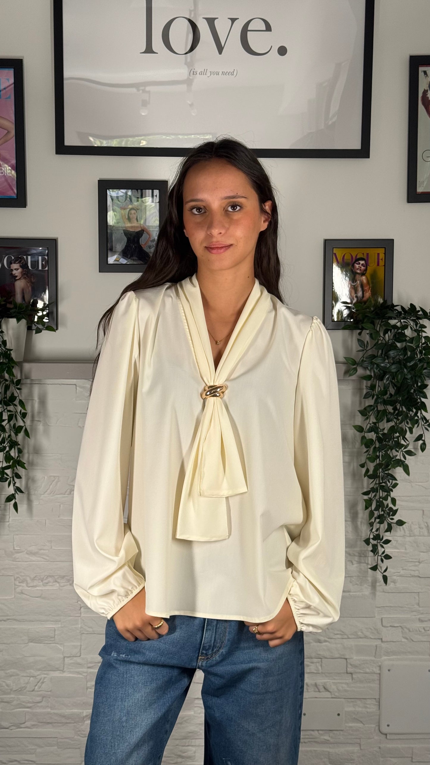 Please Camicia gioiello S114
