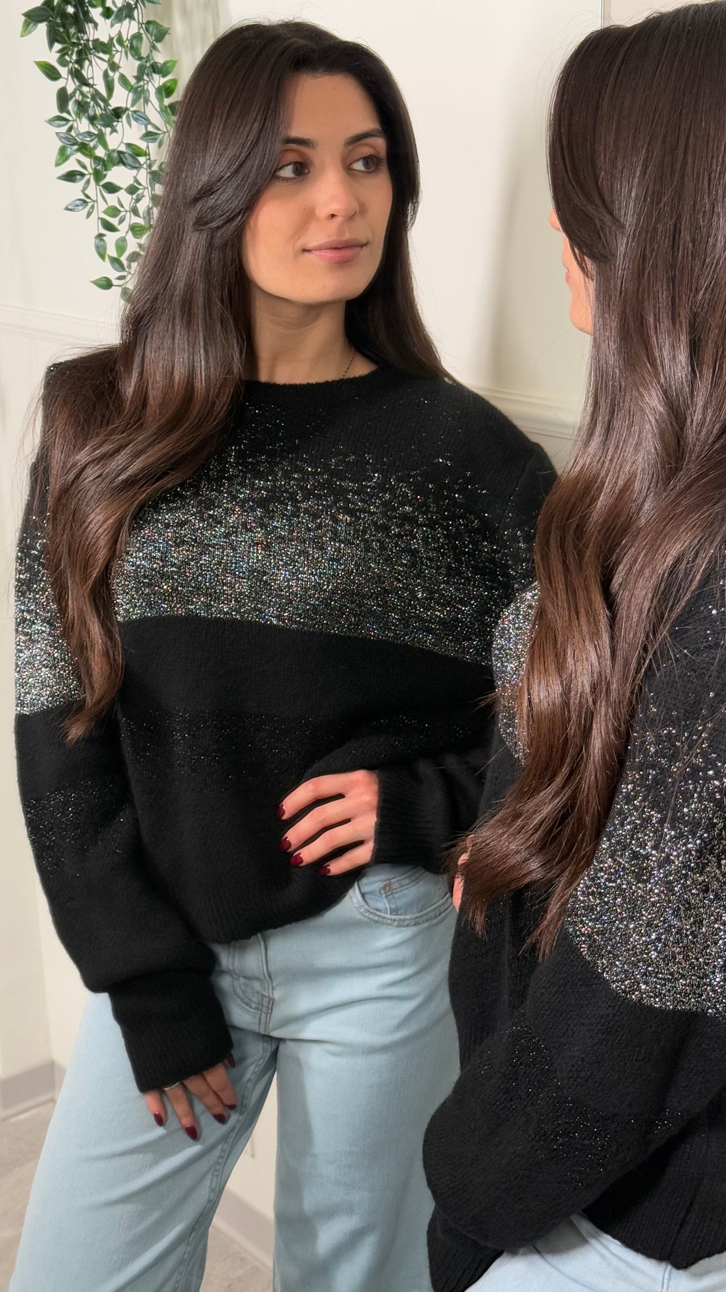 Kikisix Maglioncino Cangiante