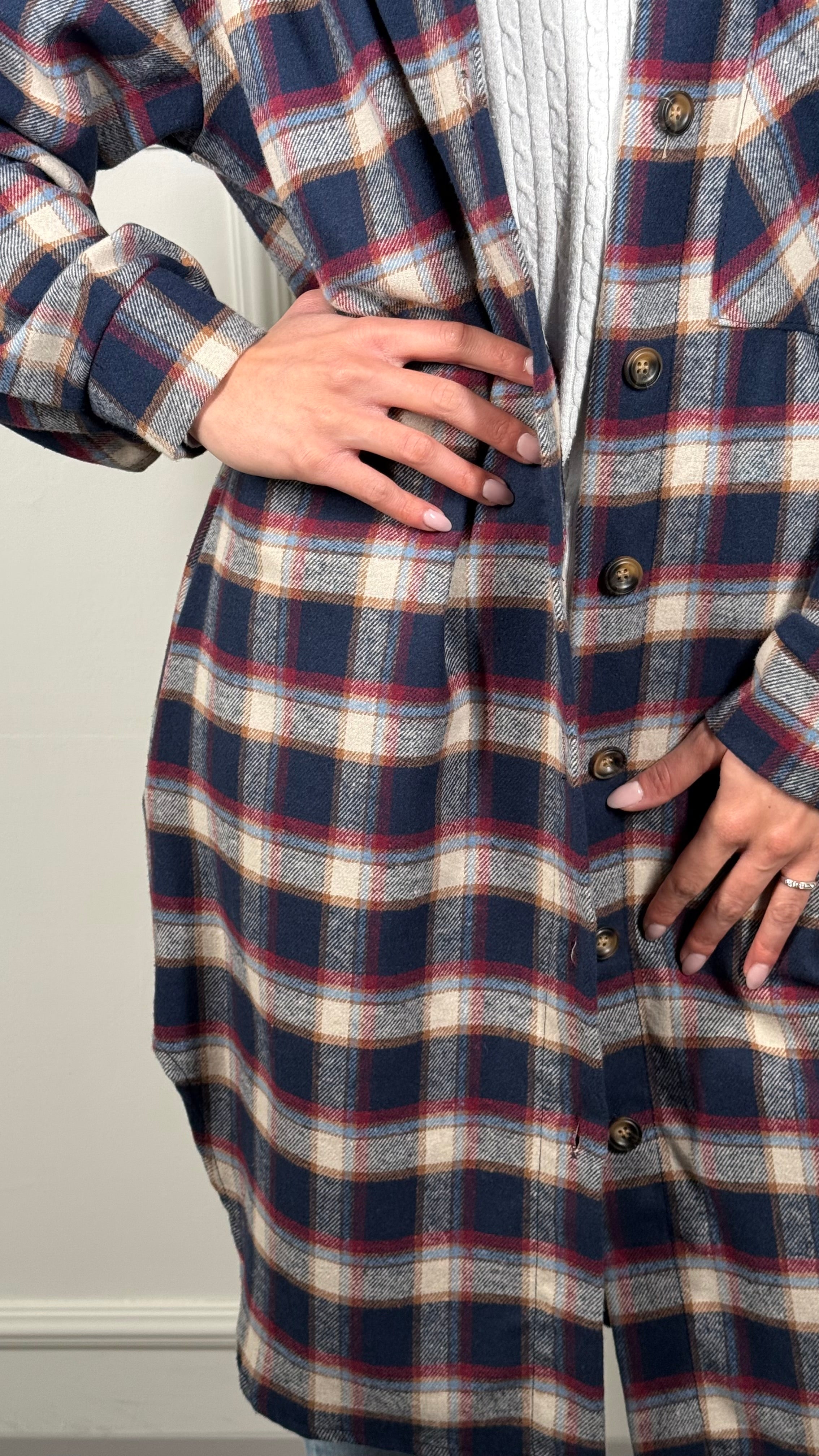 A.R. Cardigan/Abito Tartan