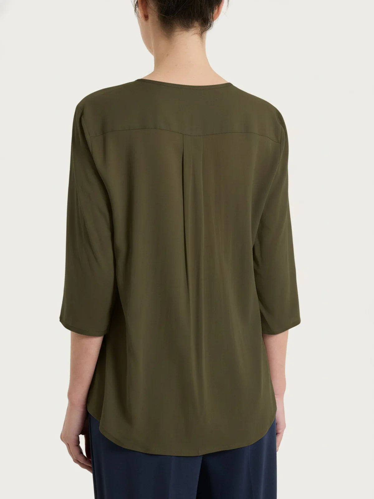 RAGNO Camicia Manica 3/4 Oliva