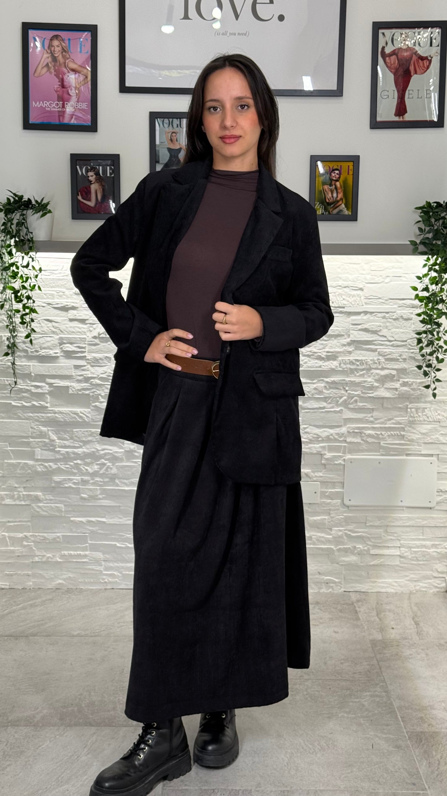 Todami Gonna Velluto Z85