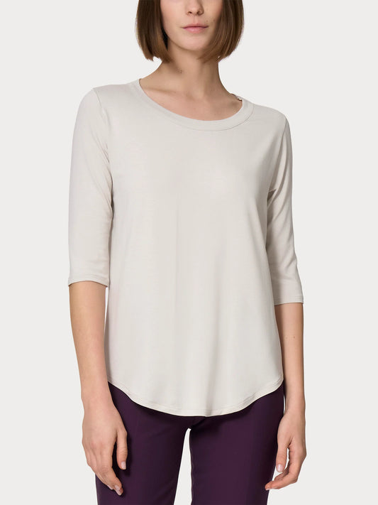 RAGNO Maglia Girocollo 3/4 Champignon