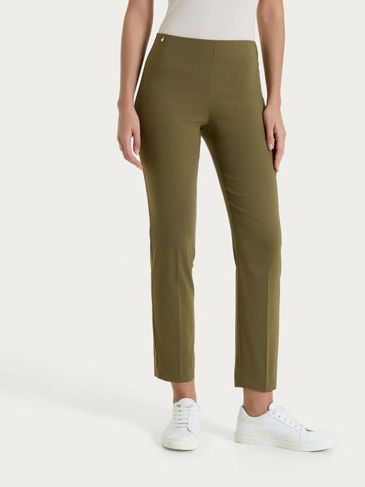 RAGNO Pants Capri Superfresh Oliva