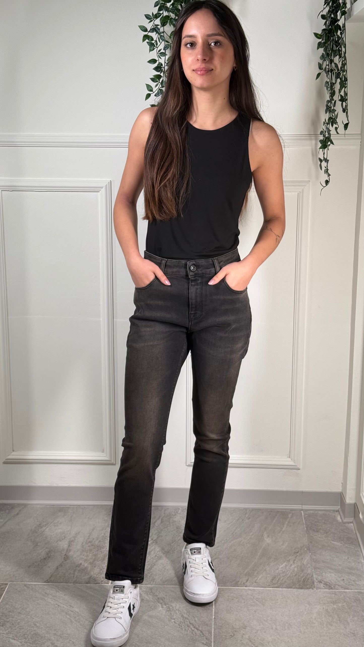 Vicolo OUTLET Jeans Nero C18