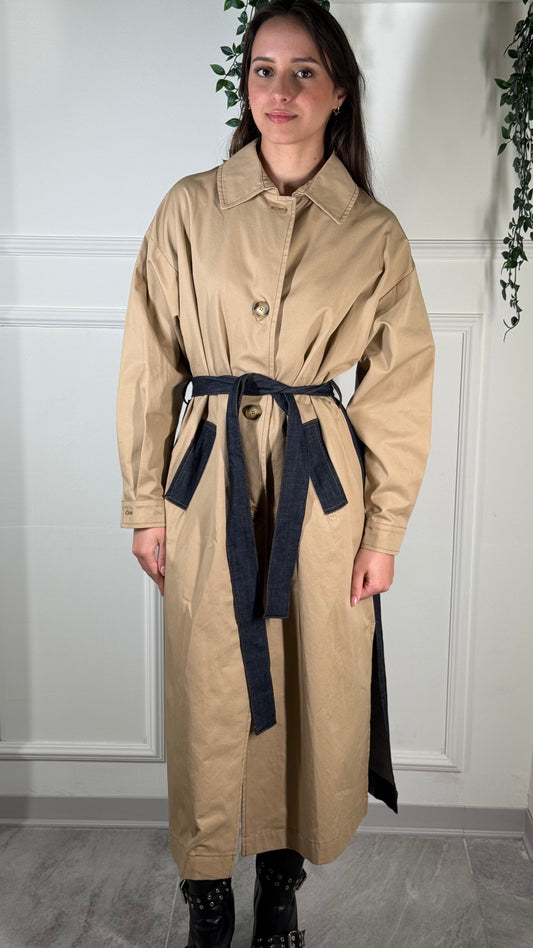 Vicolo OUTLET Trench Denim B08