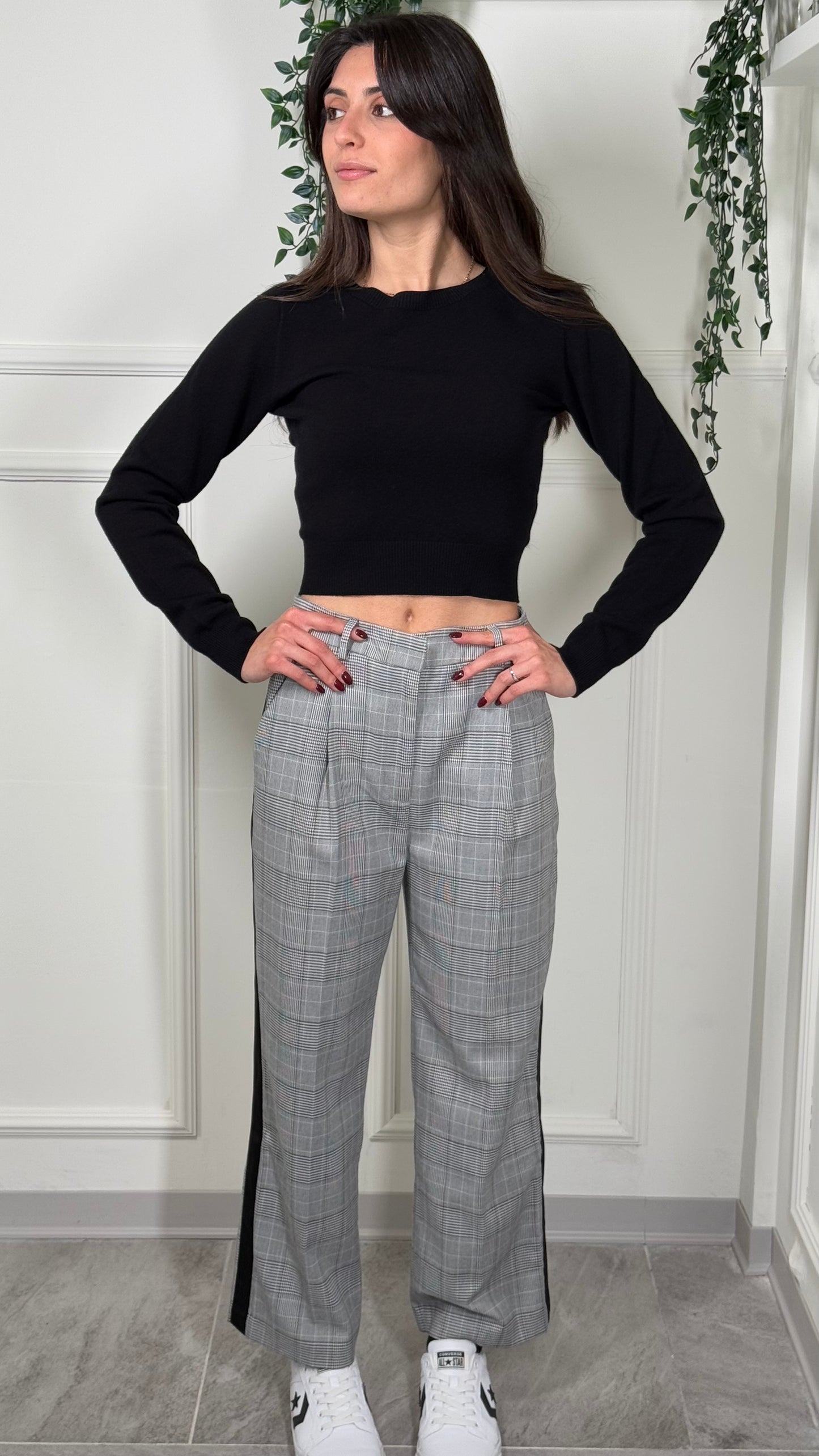 LiuJo OUTLET Scozzese grey