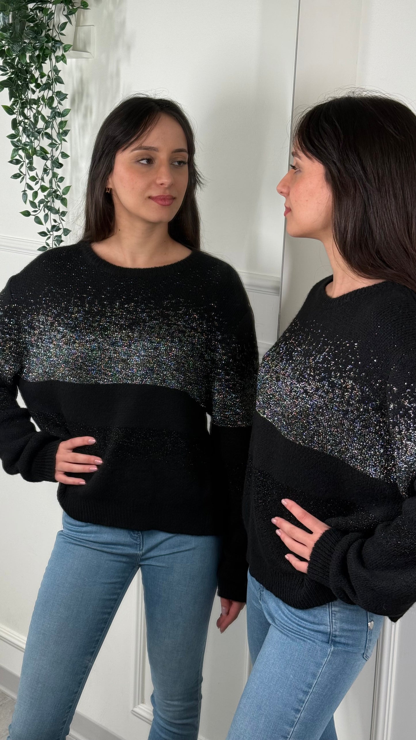 Kiki six Maglioncino cangiante