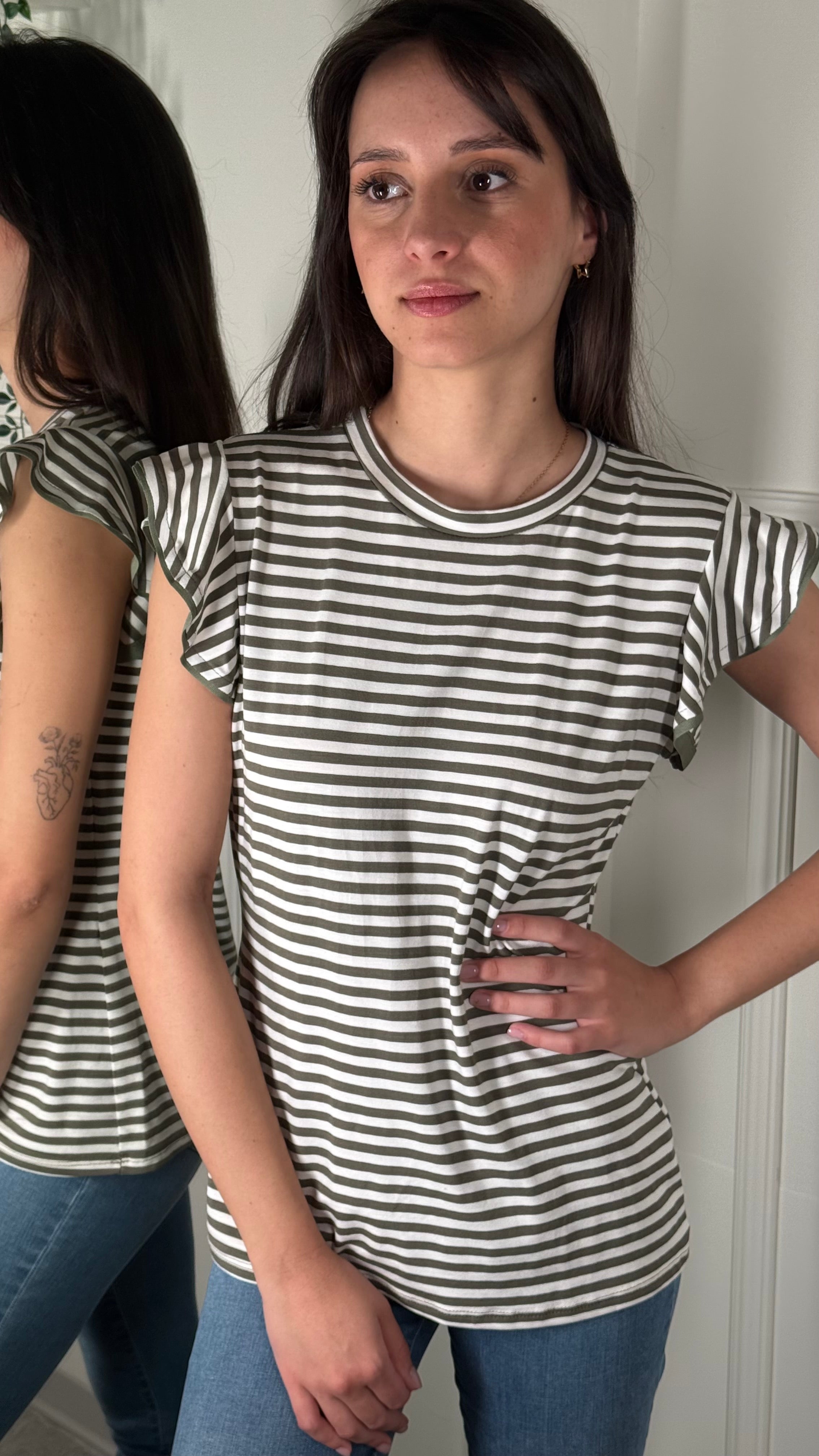 A.R. T-shirt righe Z26