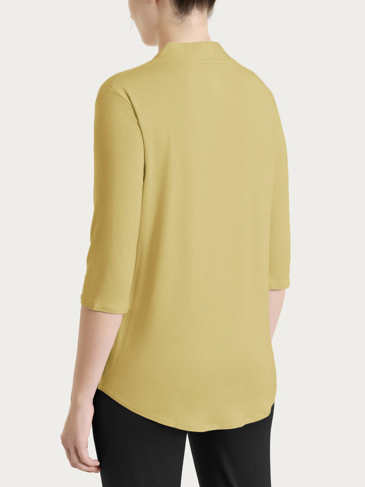 RAGNO Maglia Scollo V Manica 3/4 Khaki