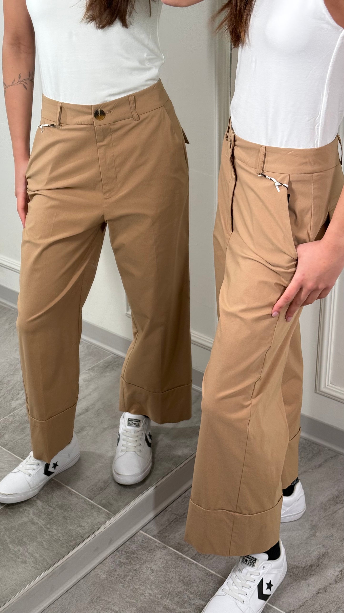 FINE SERIE Kontatto Panta risvolto